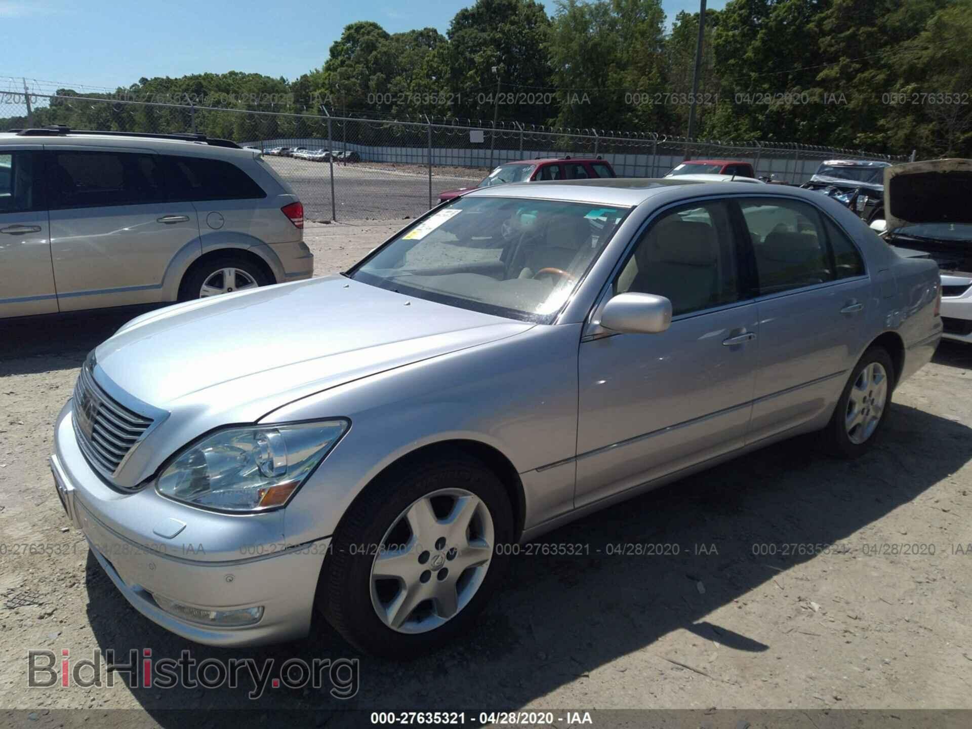 2004 LEXUS LS - VIN: JTHBN36F740171355 - Photo 2