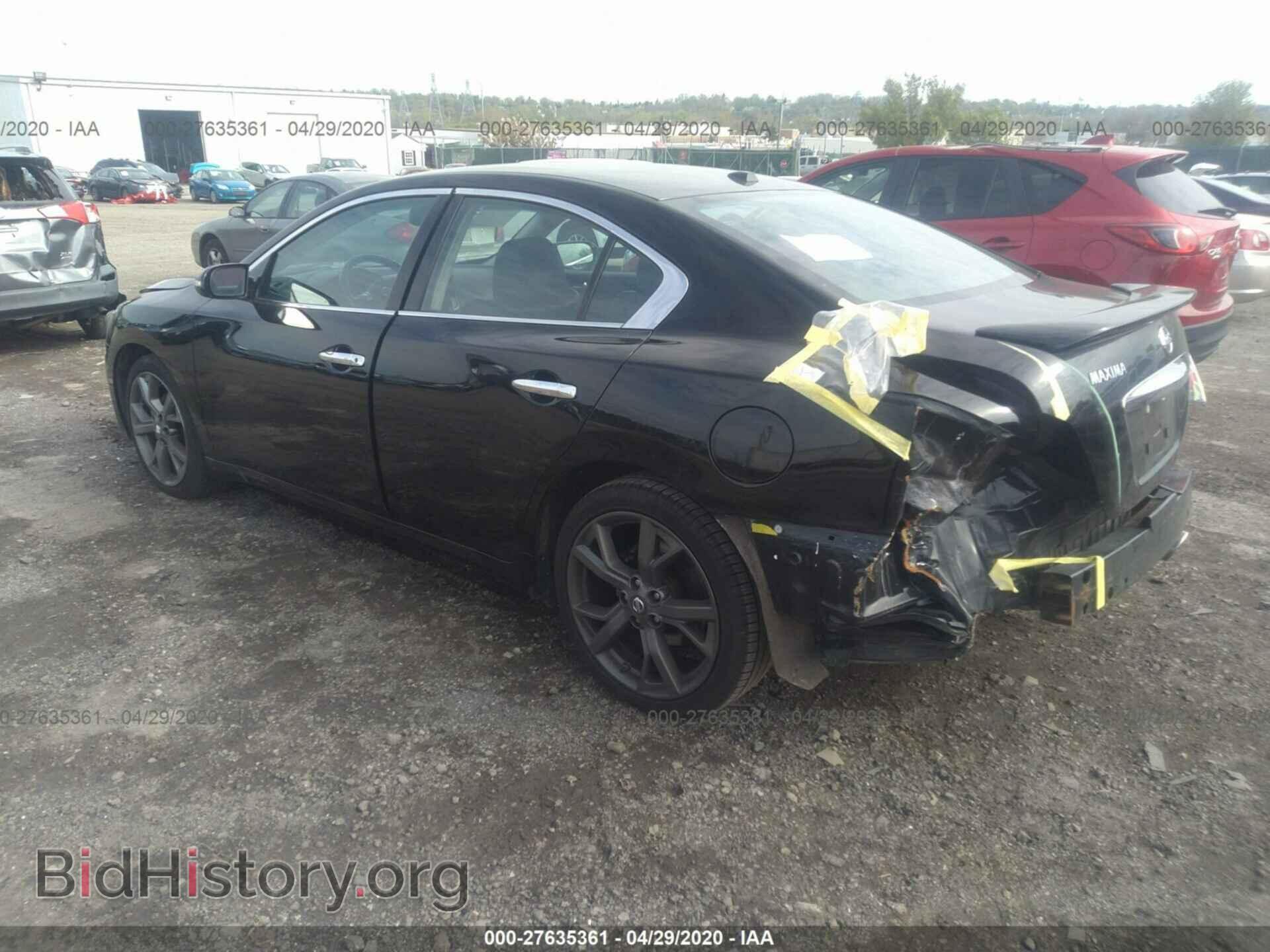 2014 NISSAN MAXIMA - VIN: 1N4AA5AP8EC907620 - Фото 3
