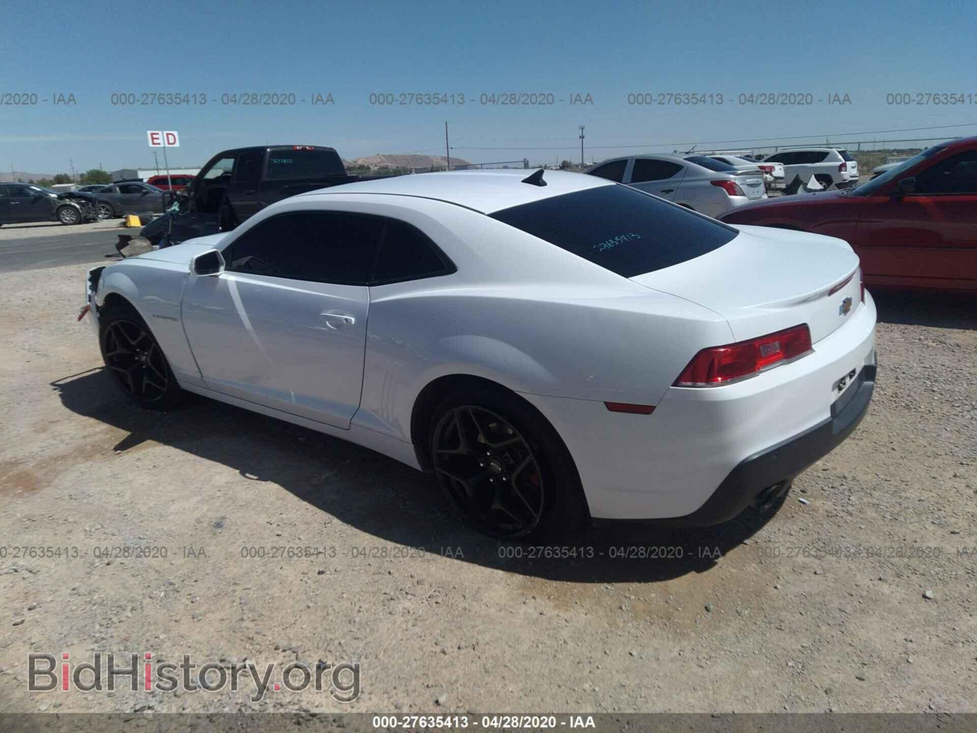 2014 CHEVROLET CAMARO - VIN: 2G1FA1E33E9315865 - Фото 3