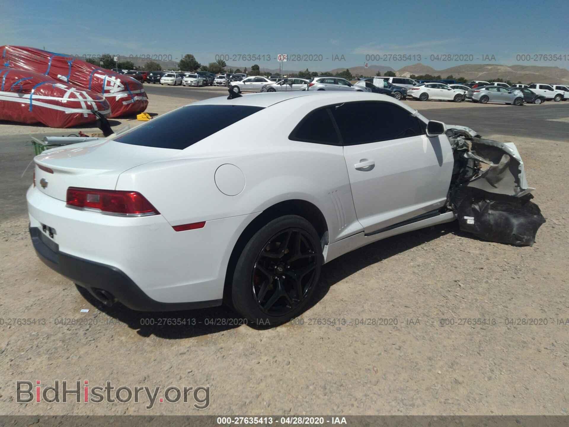 2014 CHEVROLET CAMARO - VIN: 2G1FA1E33E9315865 - Фото 4