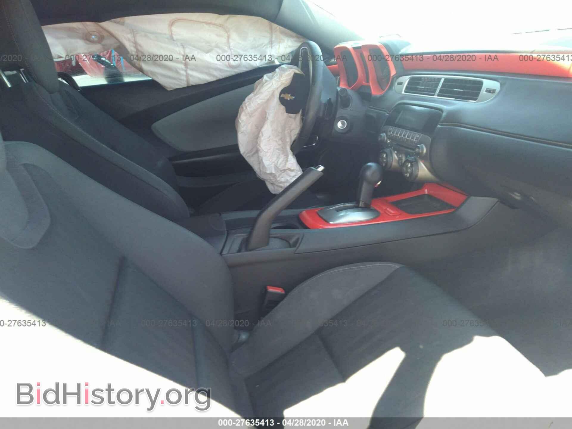 2014 CHEVROLET CAMARO - VIN: 2G1FA1E33E9315865 - Фото 5