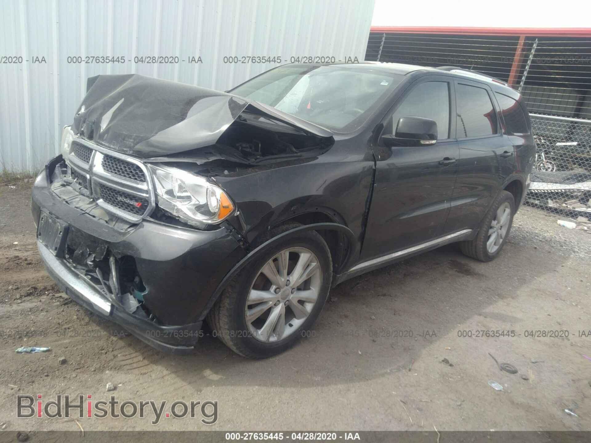 2012 DODGE DURANGO - VIN: 1C4SDJDTXCC293237 - Photo 2