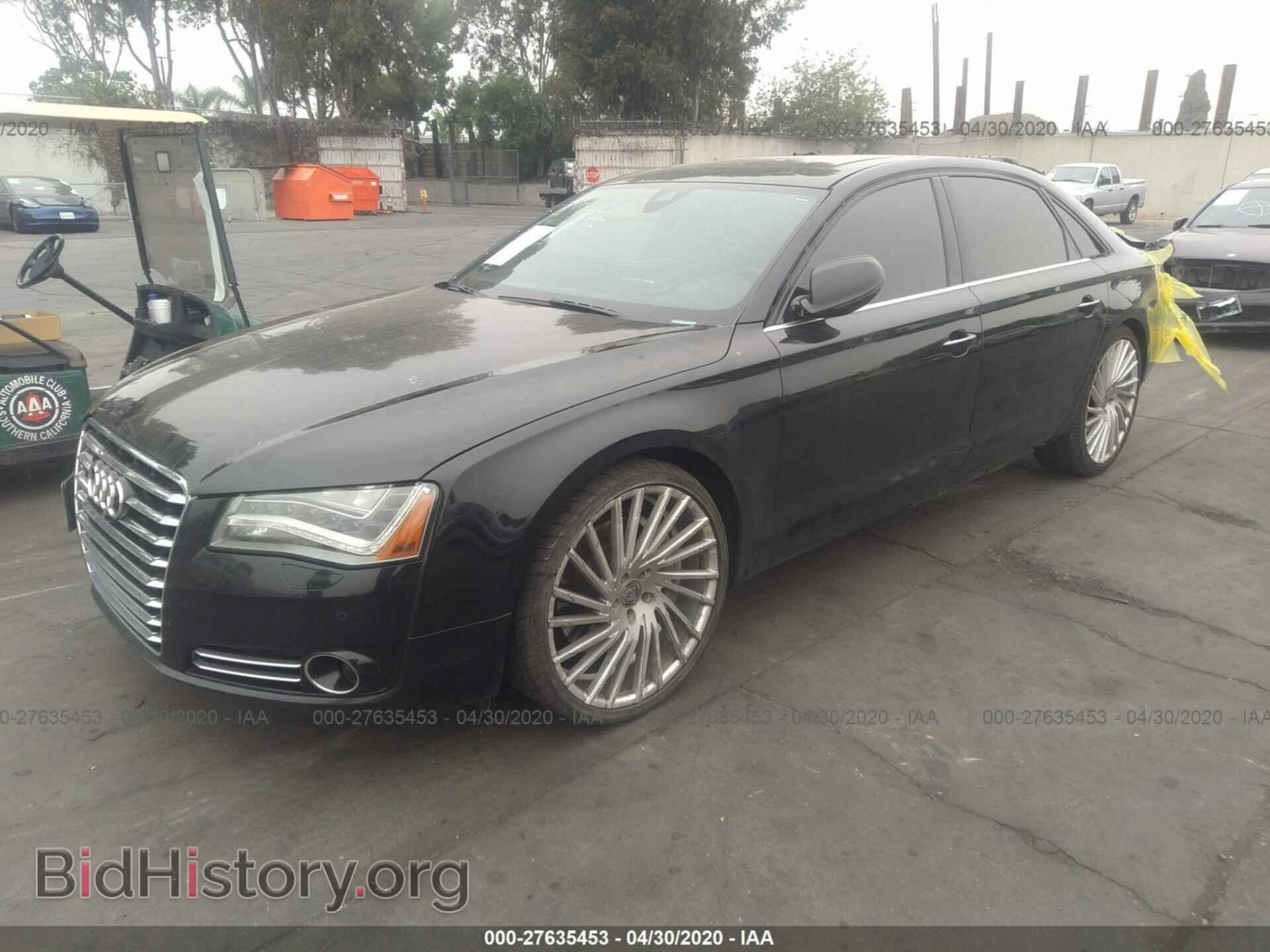 2014 AUDI A8 - VIN: WAUR2AFD9EN002712 - Фото 2