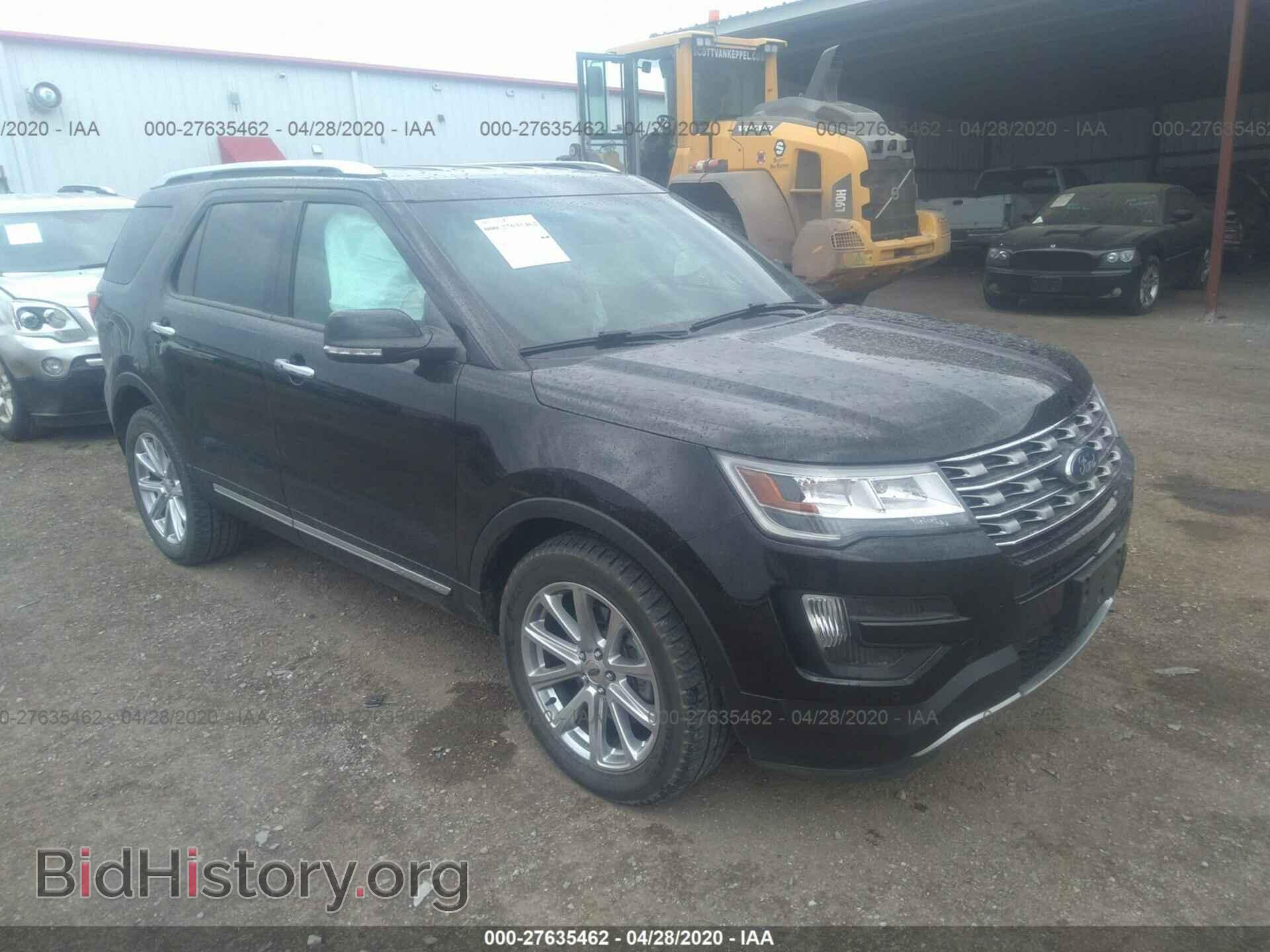 Фотография 1FM5K8F89GGA10583 - FORD EXPLORER 2016
