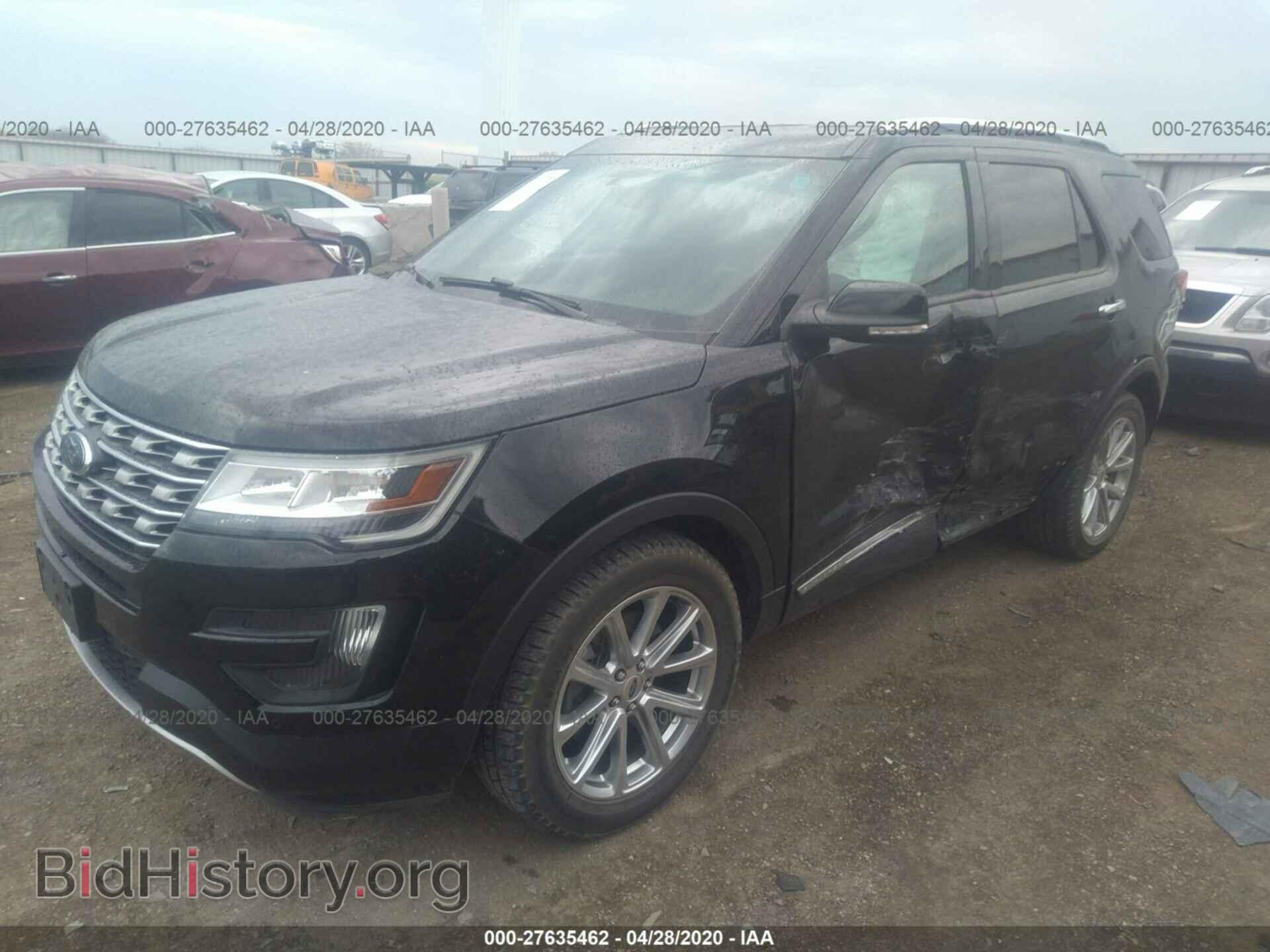 2016 FORD EXPLORER - VIN: 1FM5K8F89GGA10583 - Фото 2