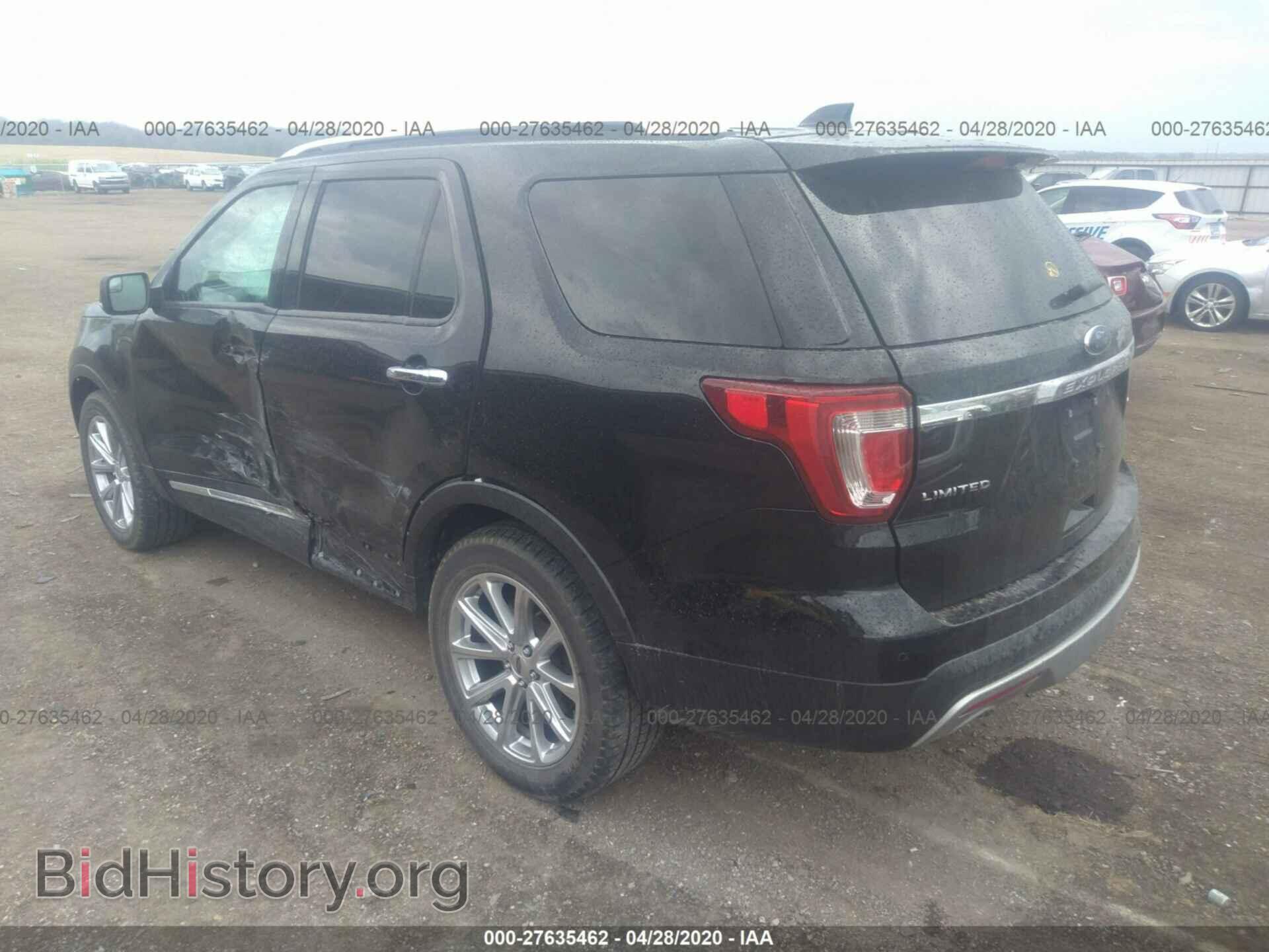 2016 FORD EXPLORER - VIN: 1FM5K8F89GGA10583 - Фото 3