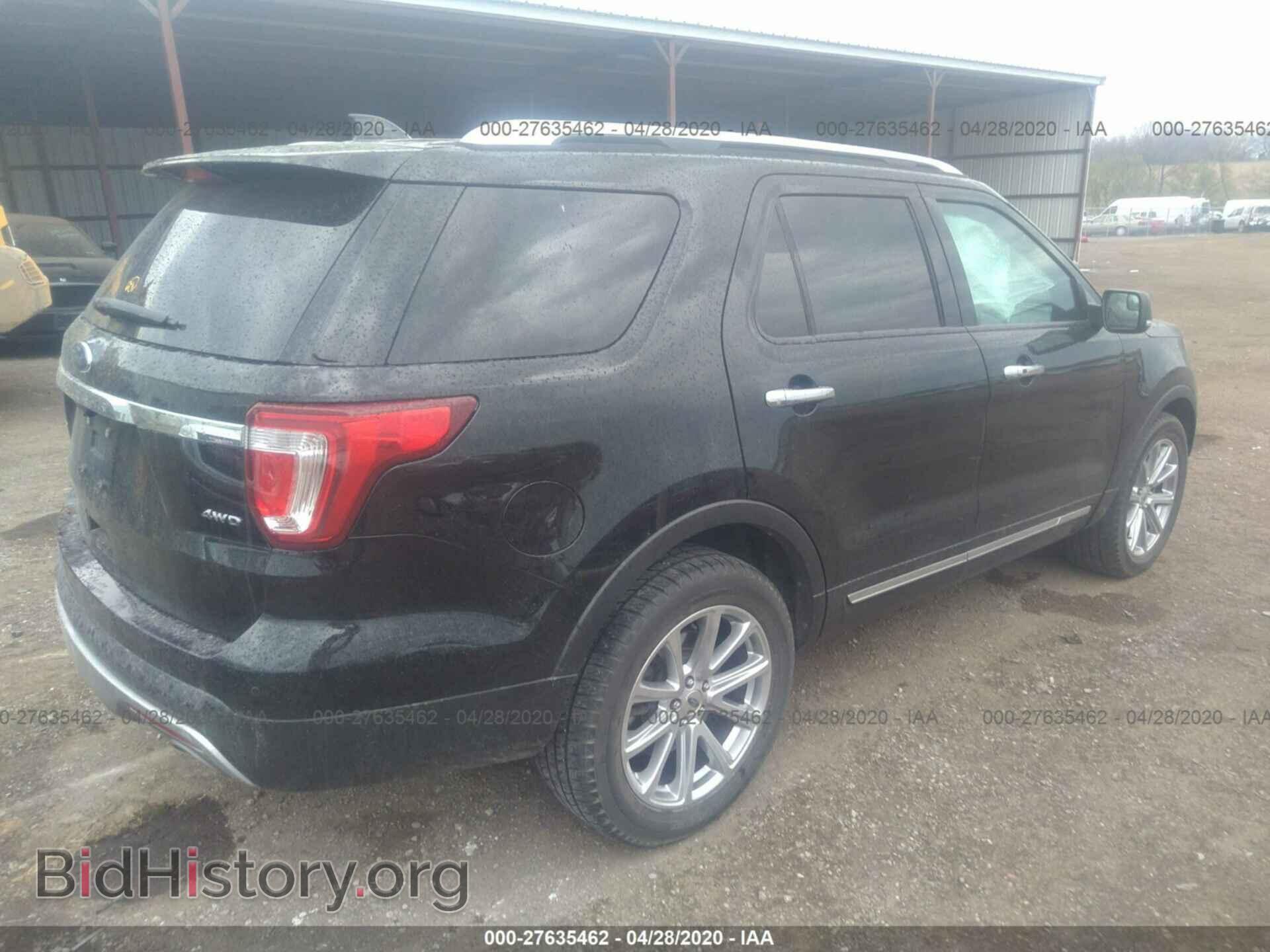 2016 FORD EXPLORER - VIN: 1FM5K8F89GGA10583 - Фото 4