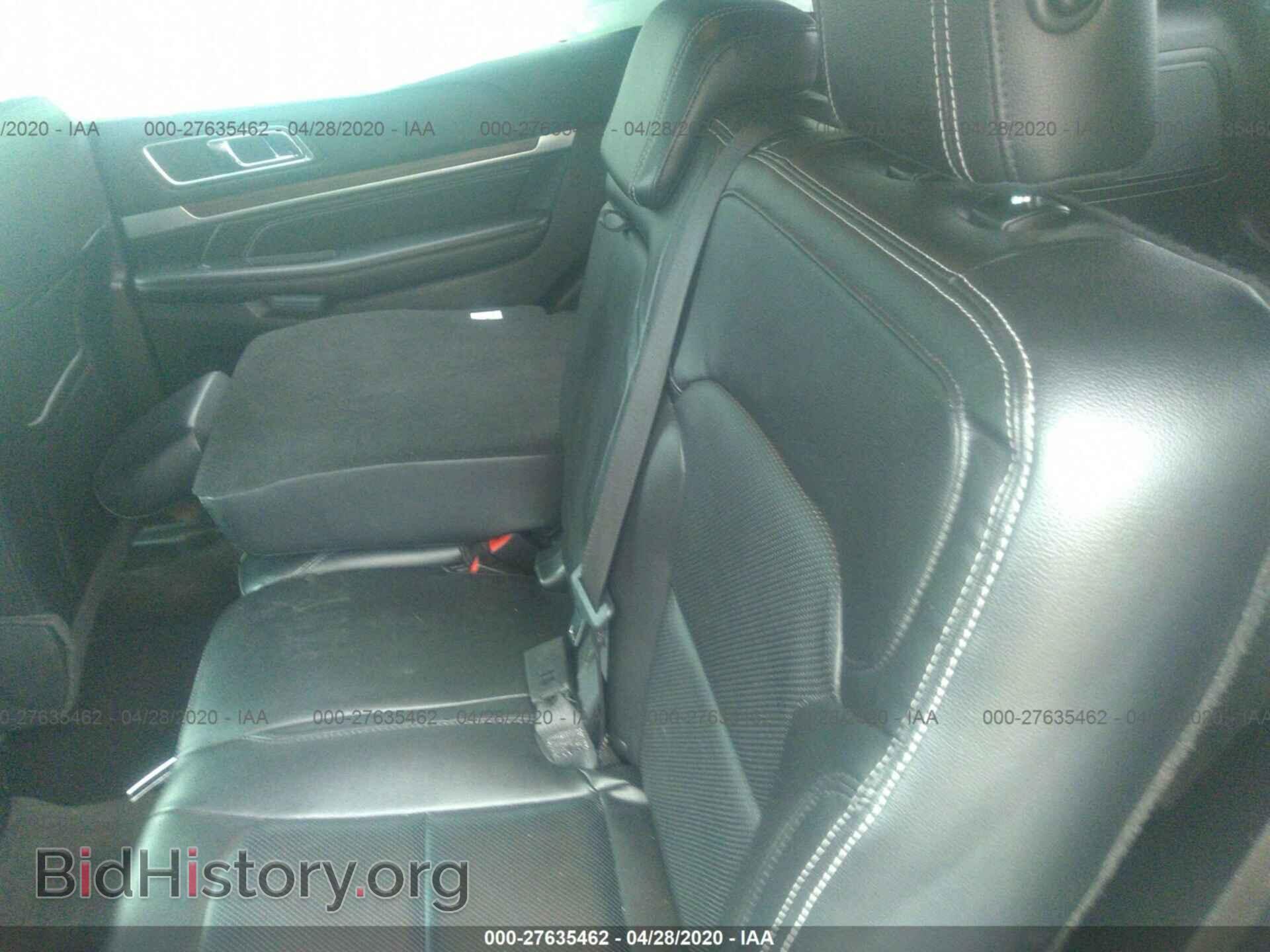 2016 FORD EXPLORER - VIN: 1FM5K8F89GGA10583 - Фото 8