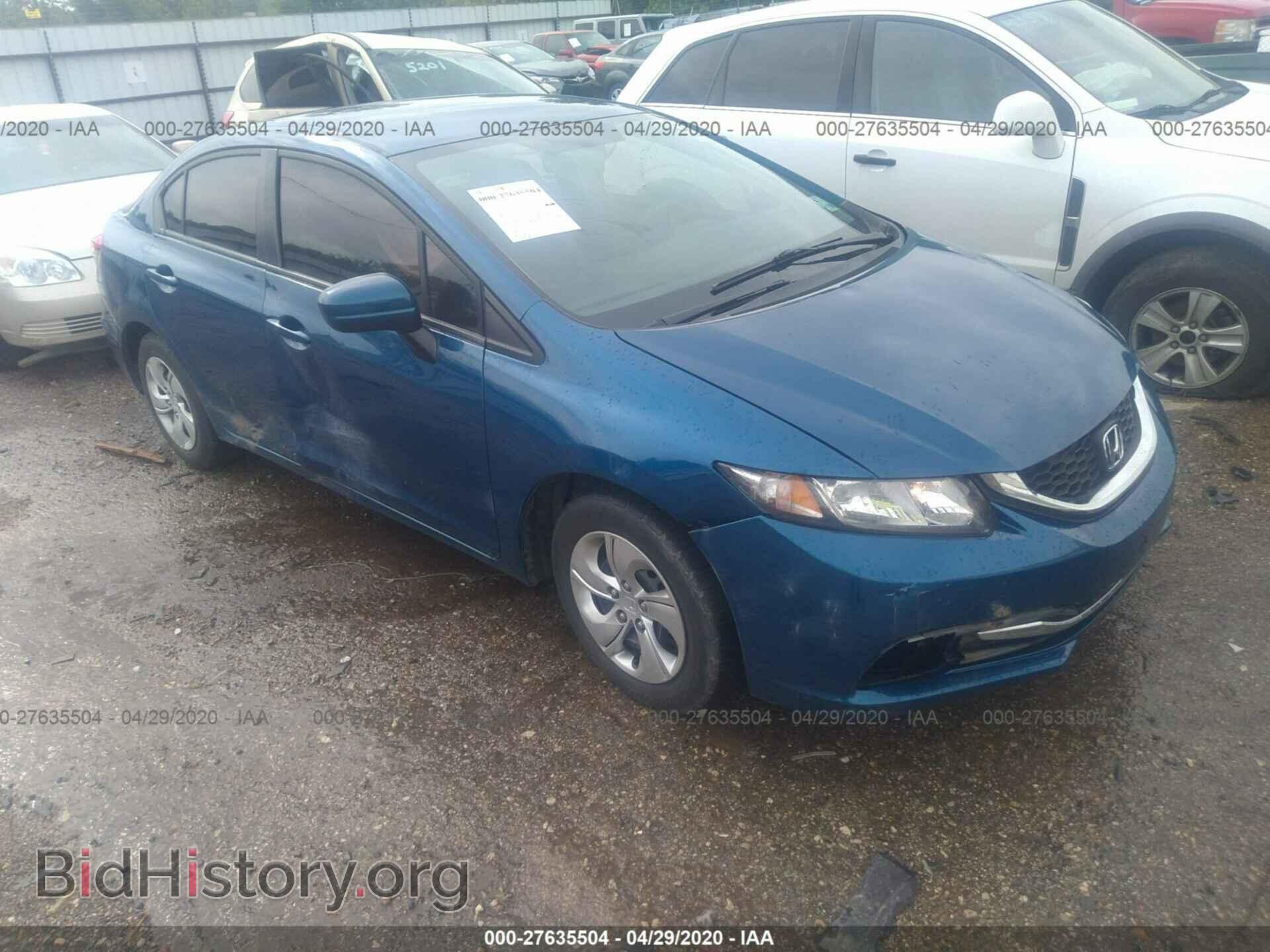 Фотография 2HGFB2F56EH527239 - HONDA CIVIC 2014