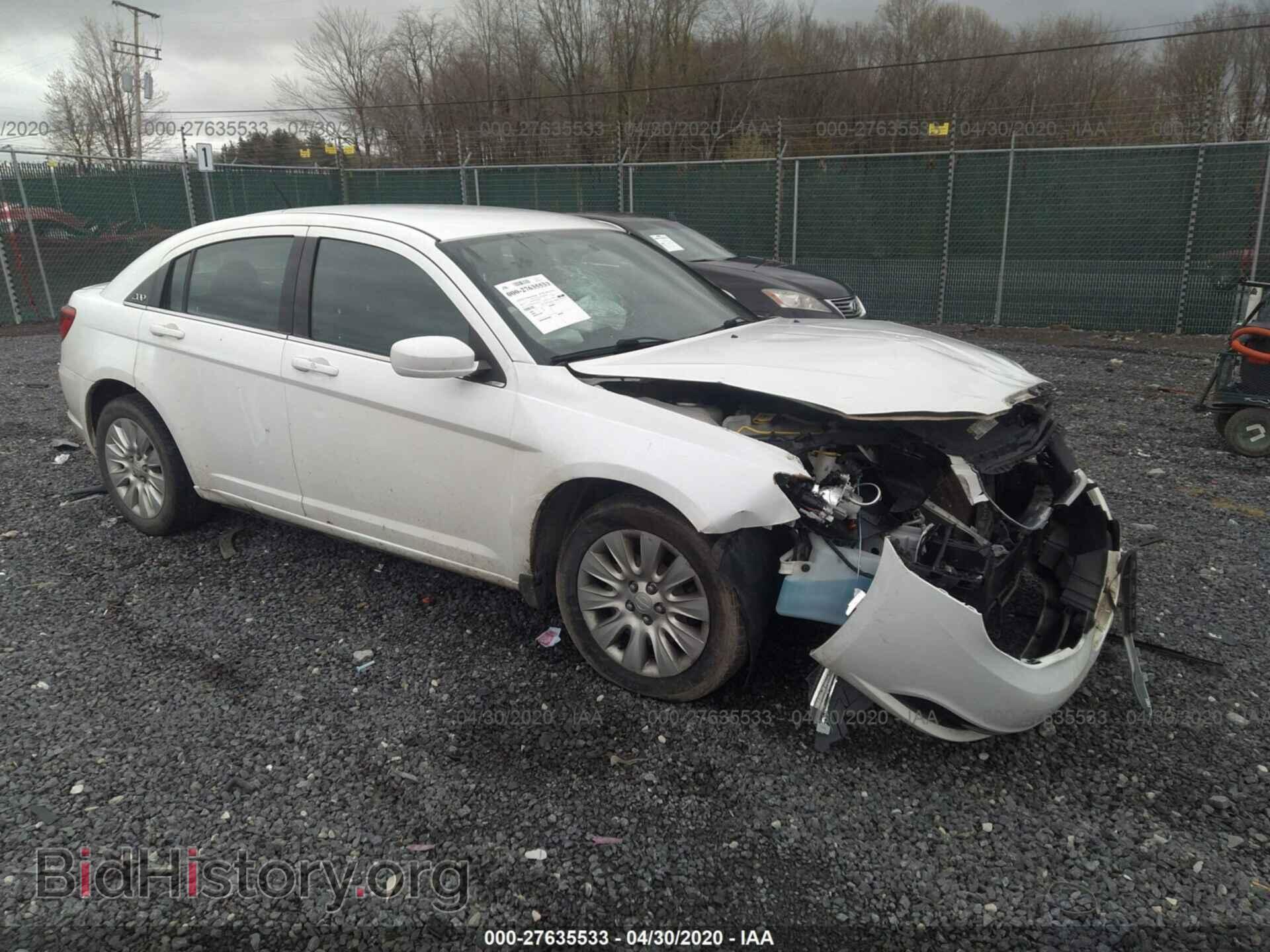 Фотография 1C3CCBAB2CN105554 - CHRYSLER 200 2012