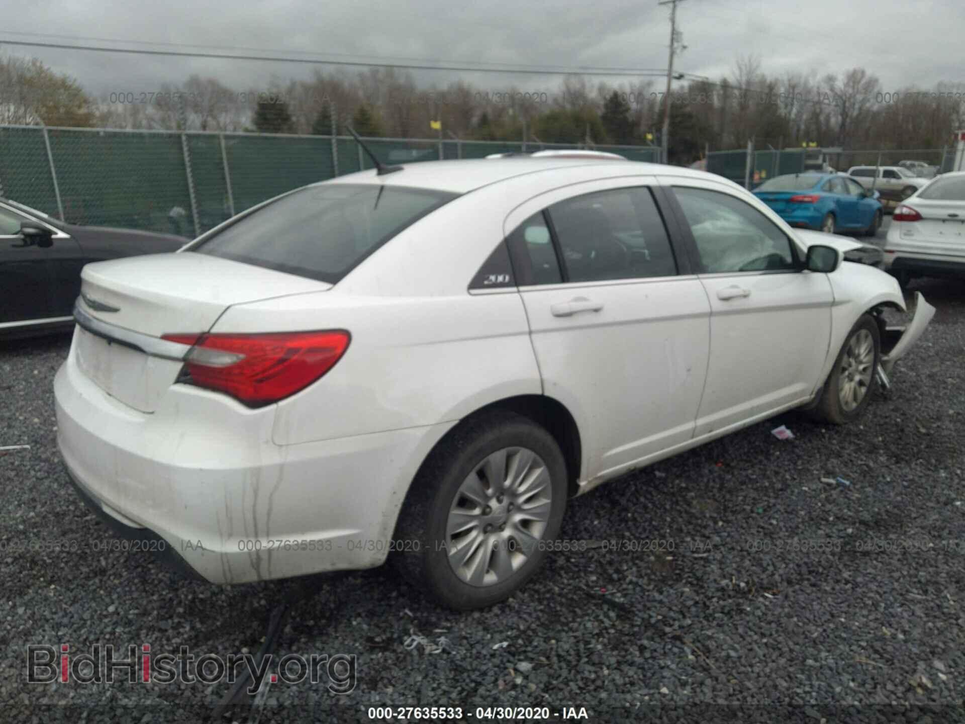 2012 CHRYSLER 200 - VIN: 1C3CCBAB2CN105554 - Фото 4