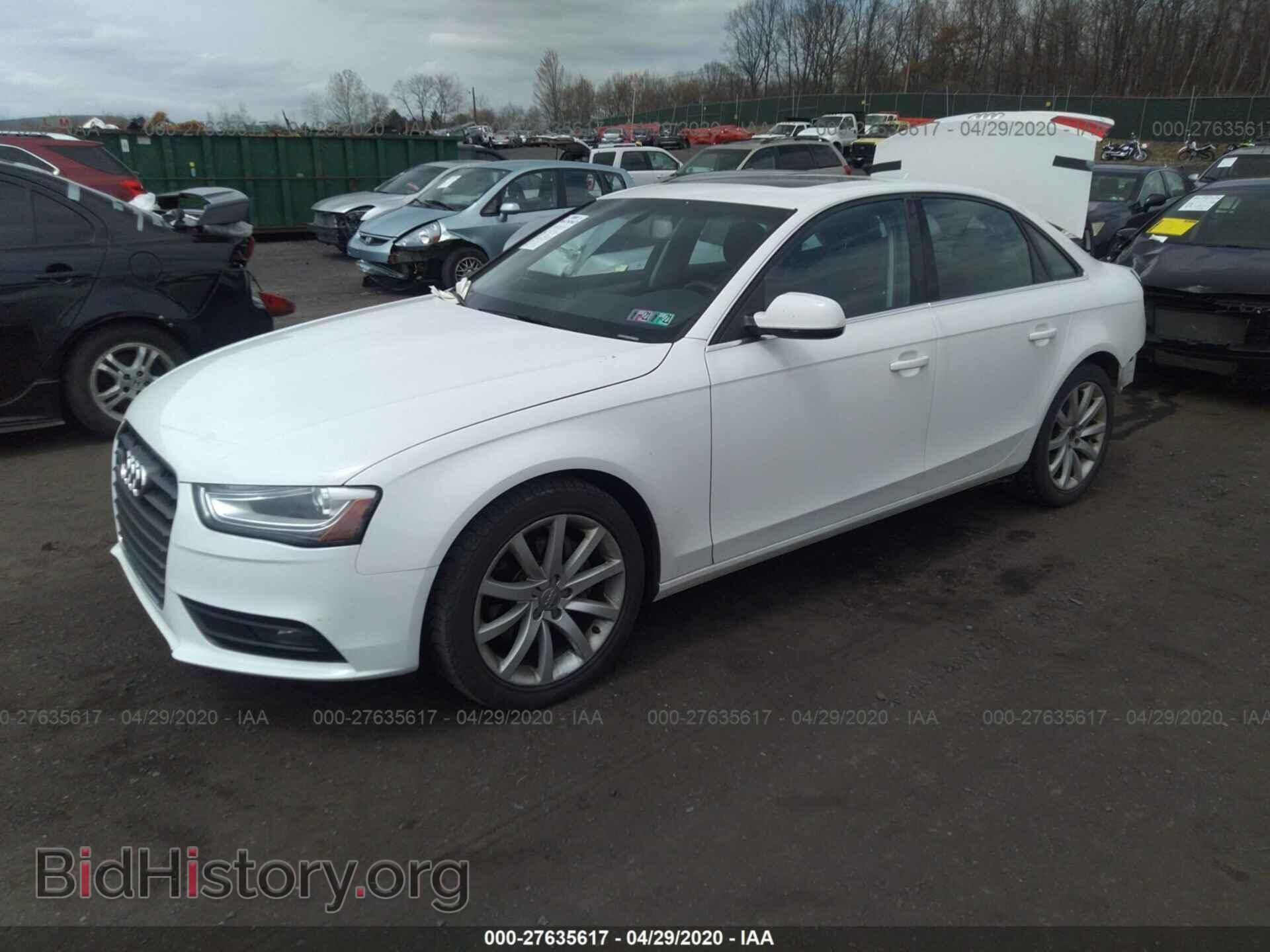 2013 AUDI A4 - VIN: WAUFFAFL7DN007338 - Photo 2
