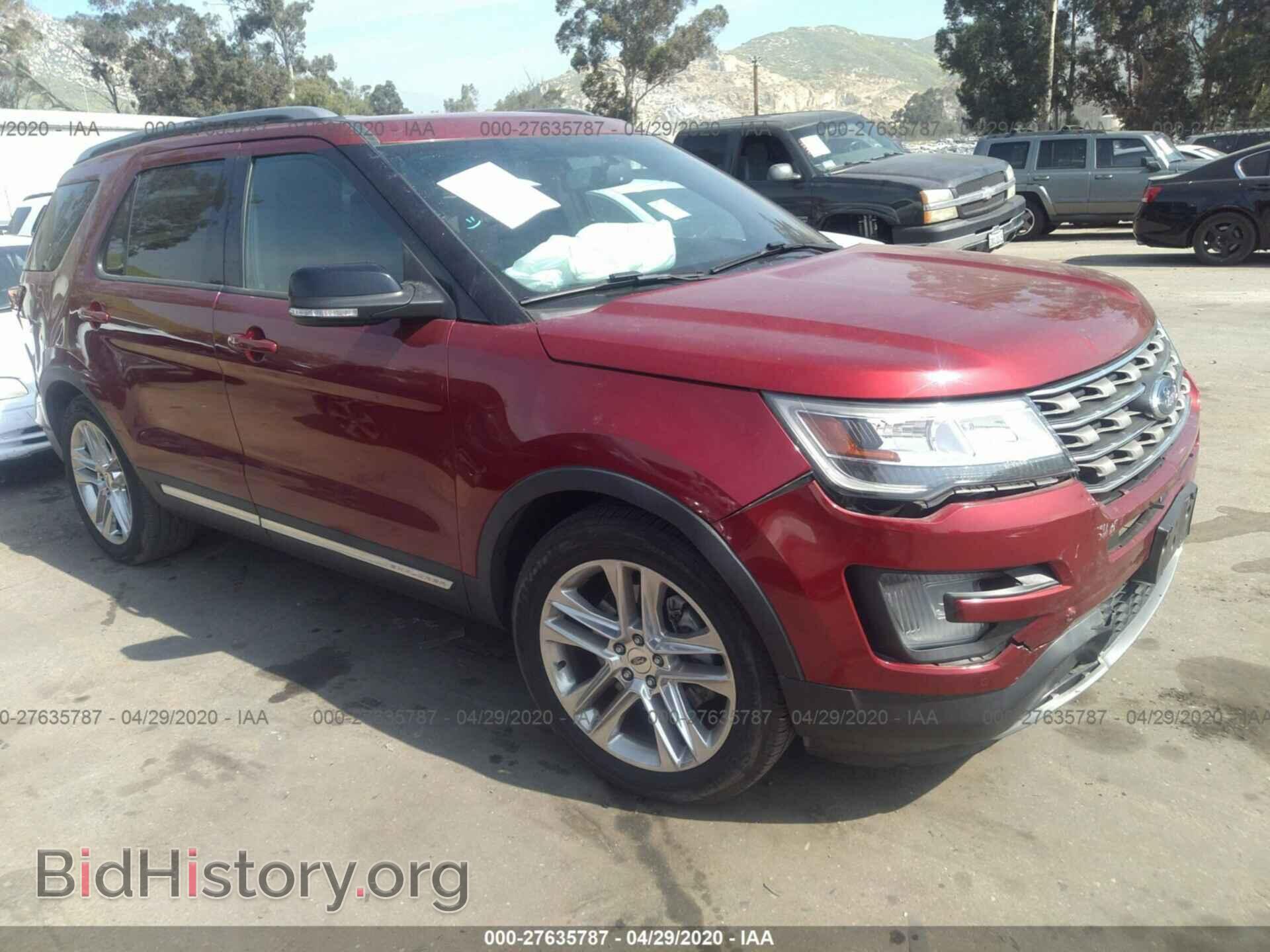 Photo 1FM5K7D83GGC22778 - FORD EXPLORER 2016