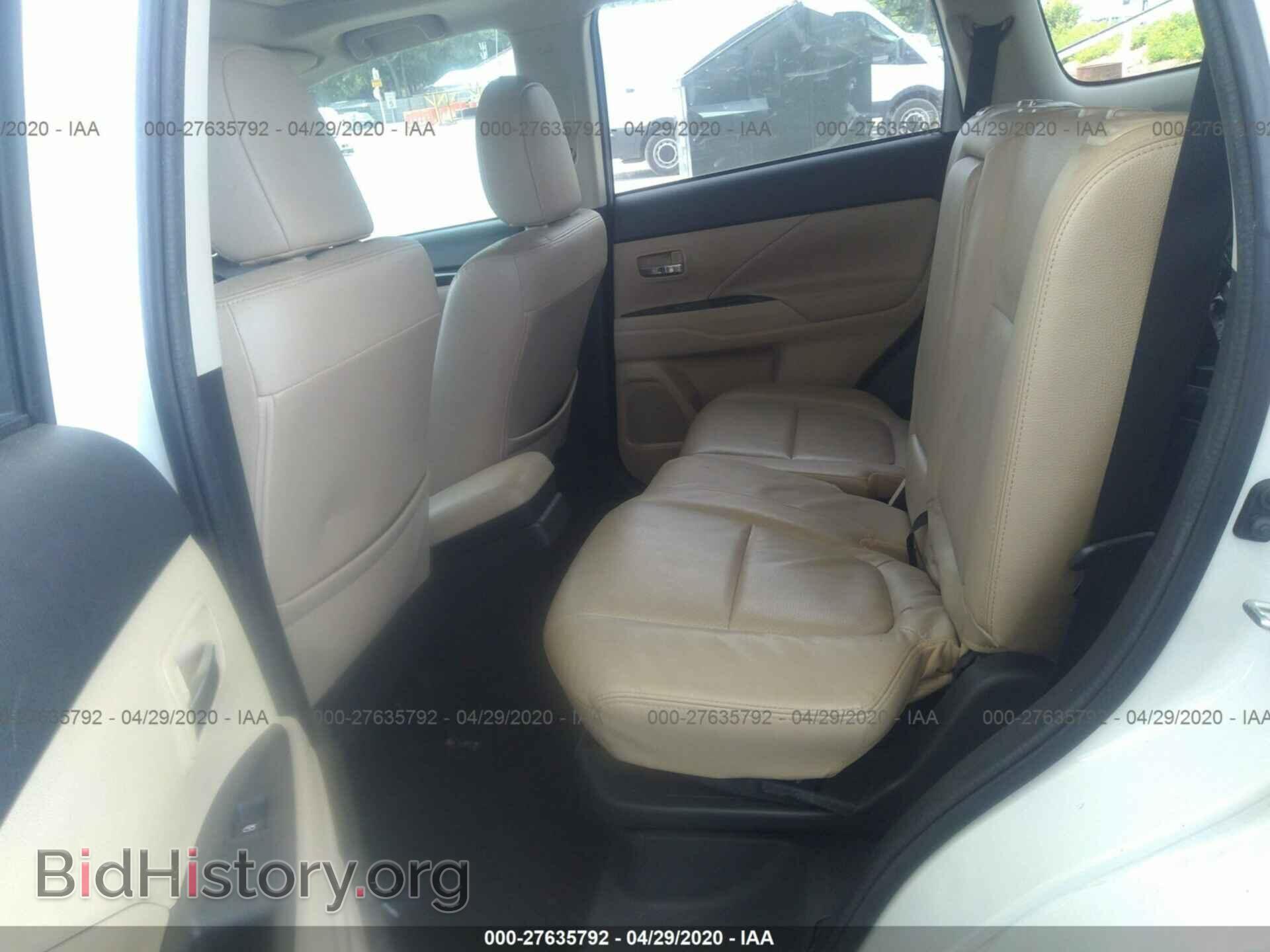 2016 MITSUBISHI OUTLANDER - VIN: JA4AD3A38GZ036263 - Фото 8