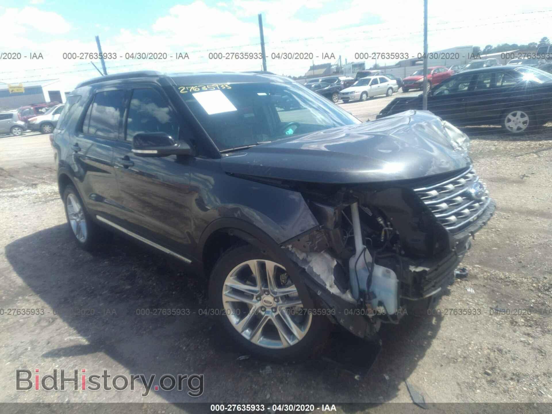 Фотография 1FM5K7D89GGB09224 - FORD EXPLORER 2016