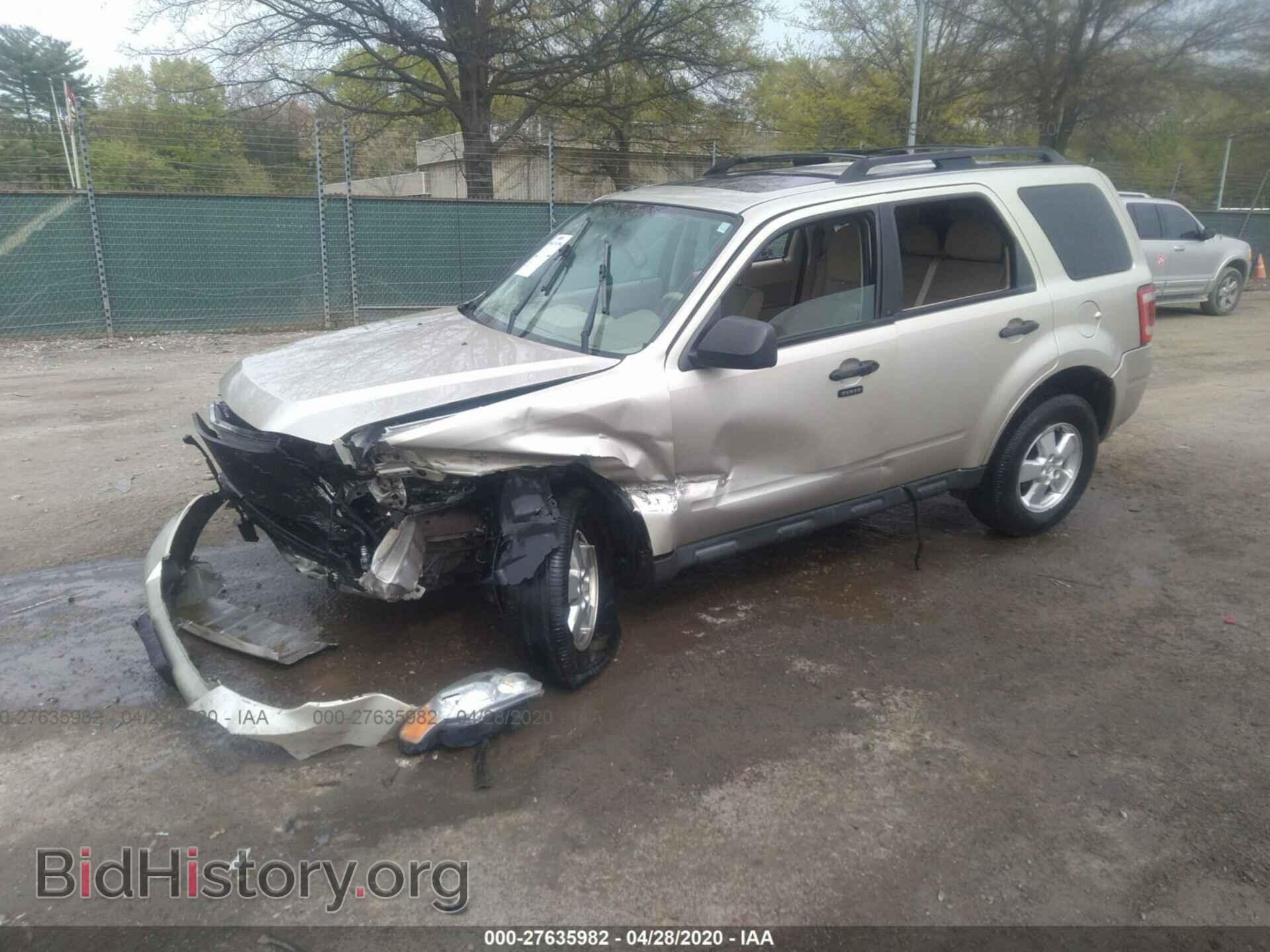 2012 FORD ESCAPE - VIN: 1FMCU9DGXCKB10037 - Фото 2