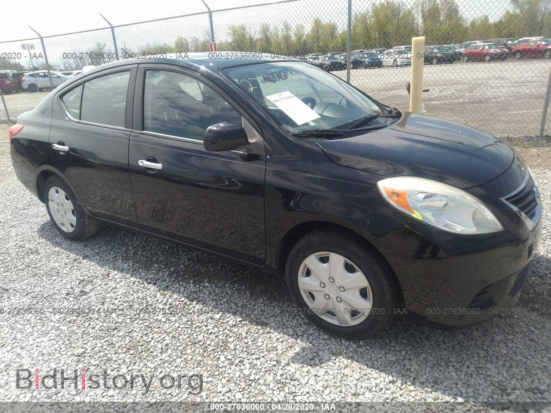 Фотография 3N1CN7AP2CL846840 - NISSAN VERSA 2012