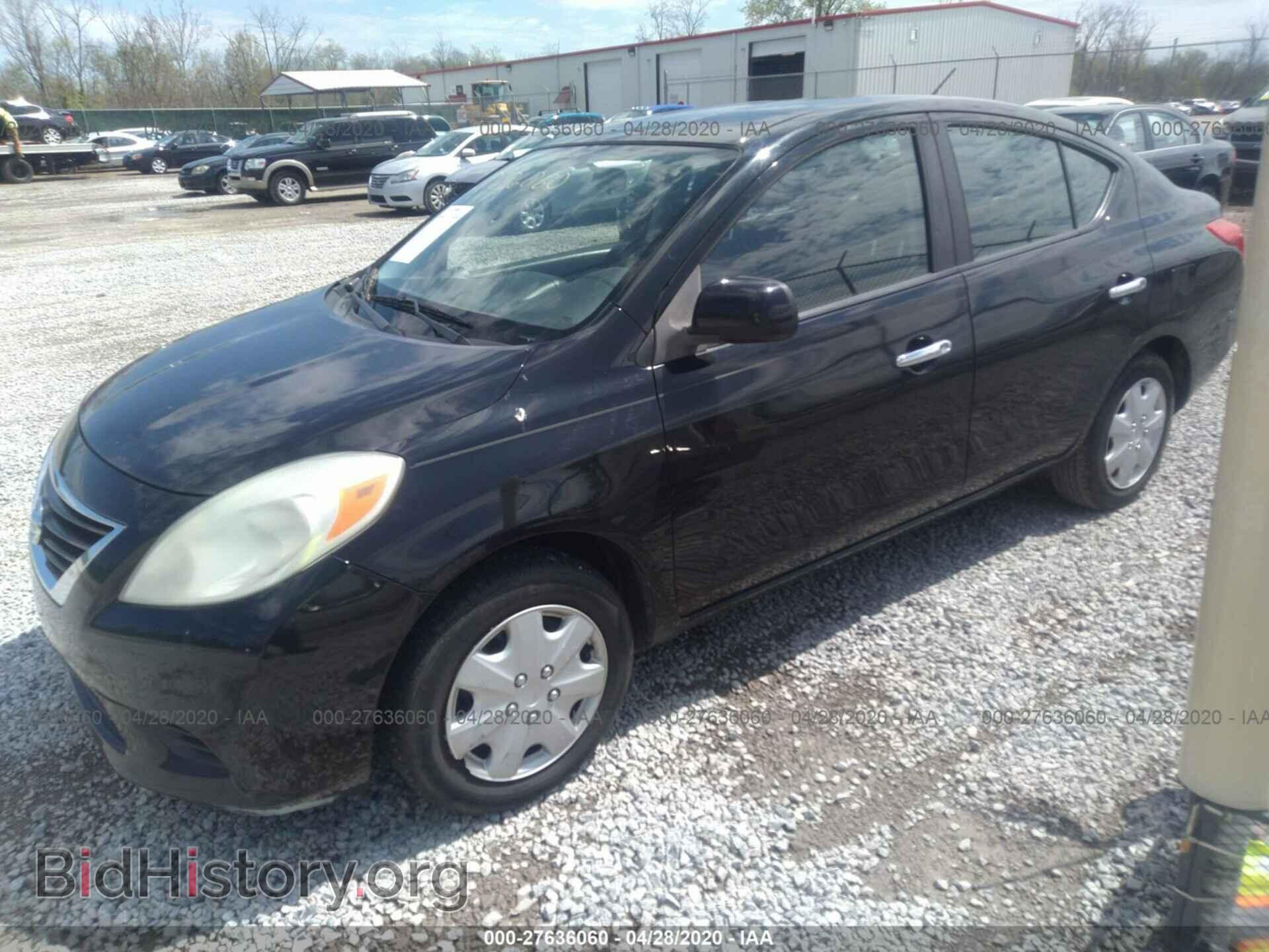 2012 NISSAN VERSA - VIN: 3N1CN7AP2CL846840 - Фото 2