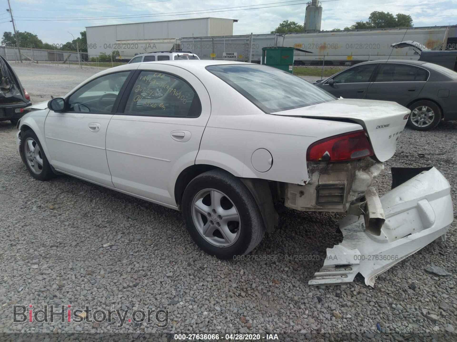 2005 DODGE STRATUS - VIN: 1B3AL46X45N654258 - Фото 3
