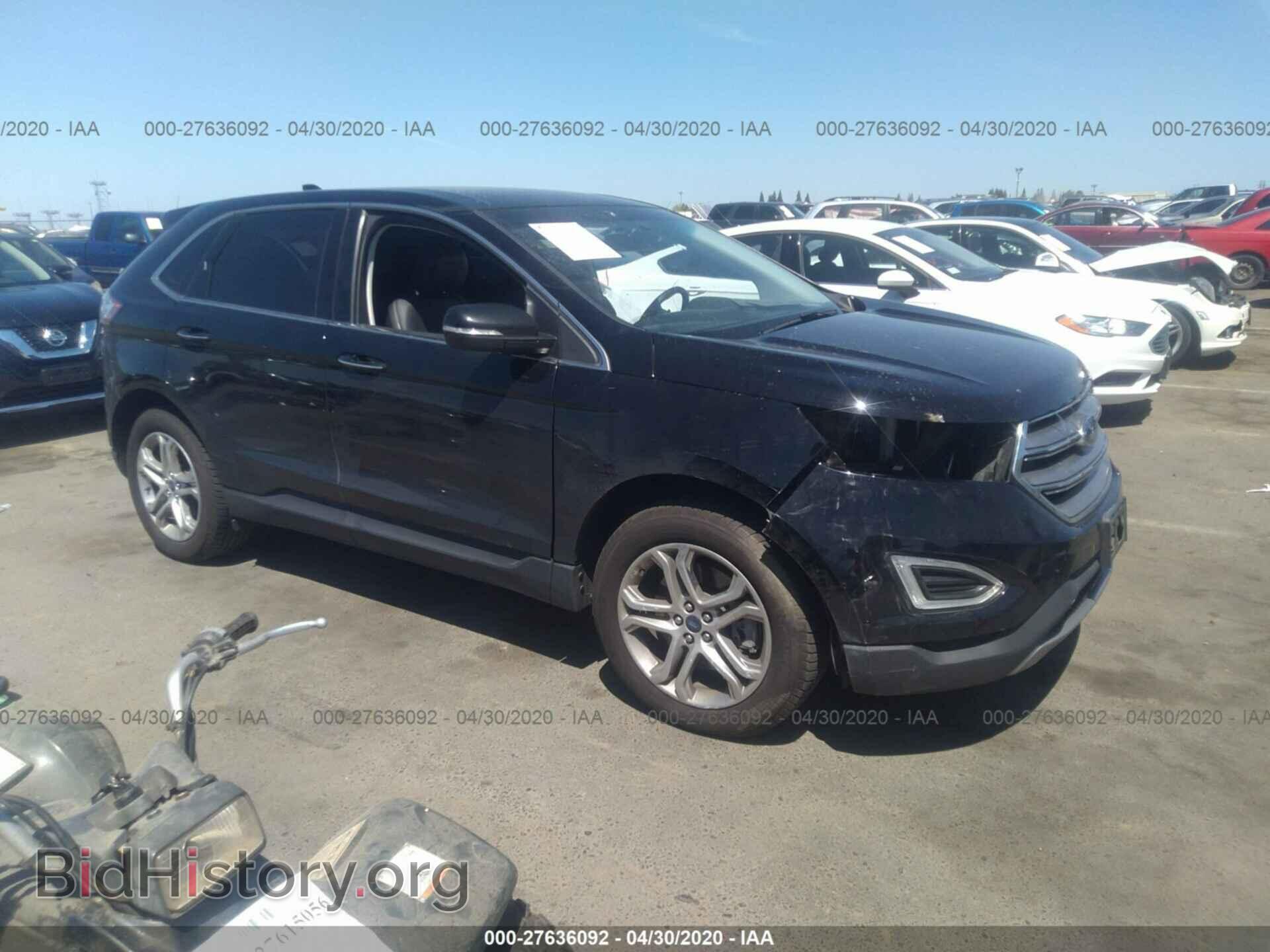 Фотография 2FMPK4K84GBB99707 - FORD EDGE 2016