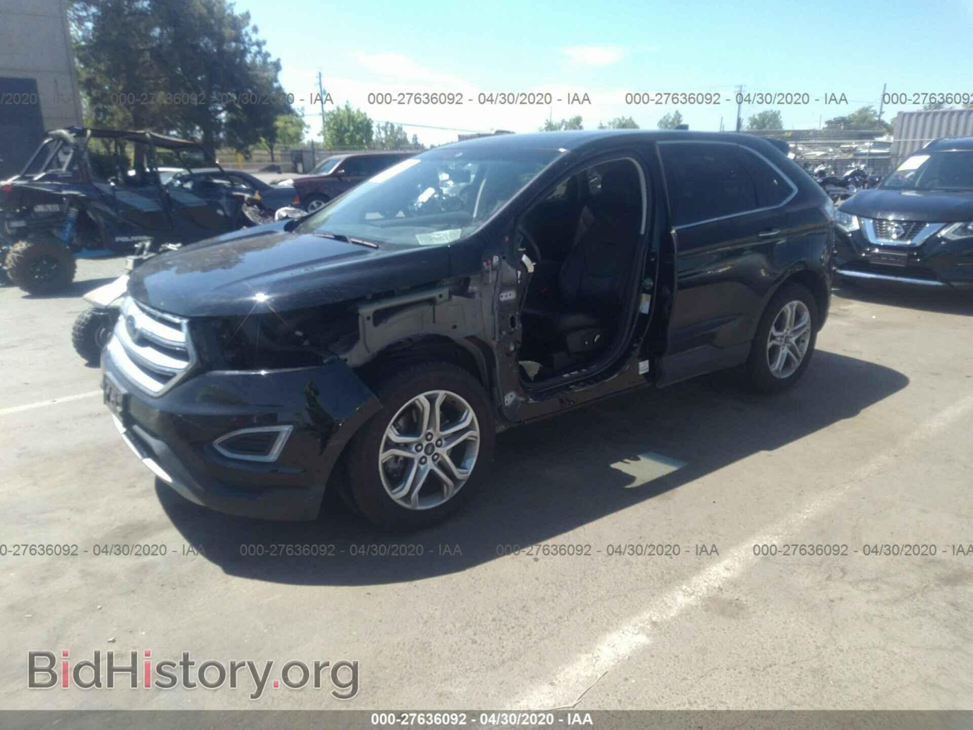 2016 FORD EDGE - VIN: 2FMPK4K84GBB99707 - Photo 2
