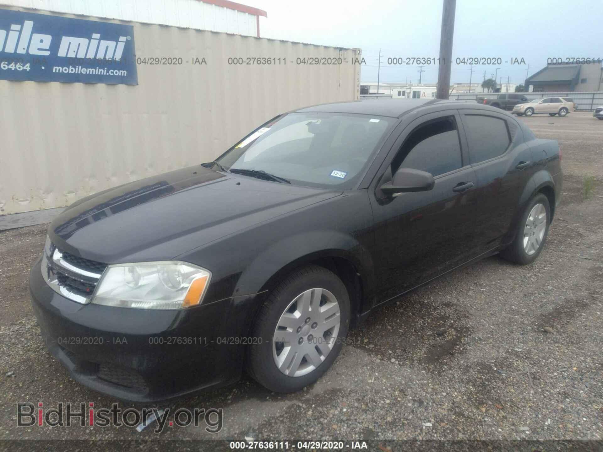2013 DODGE AVENGER - VIN: 1C3CDZAB8DN754430 - Фото 2