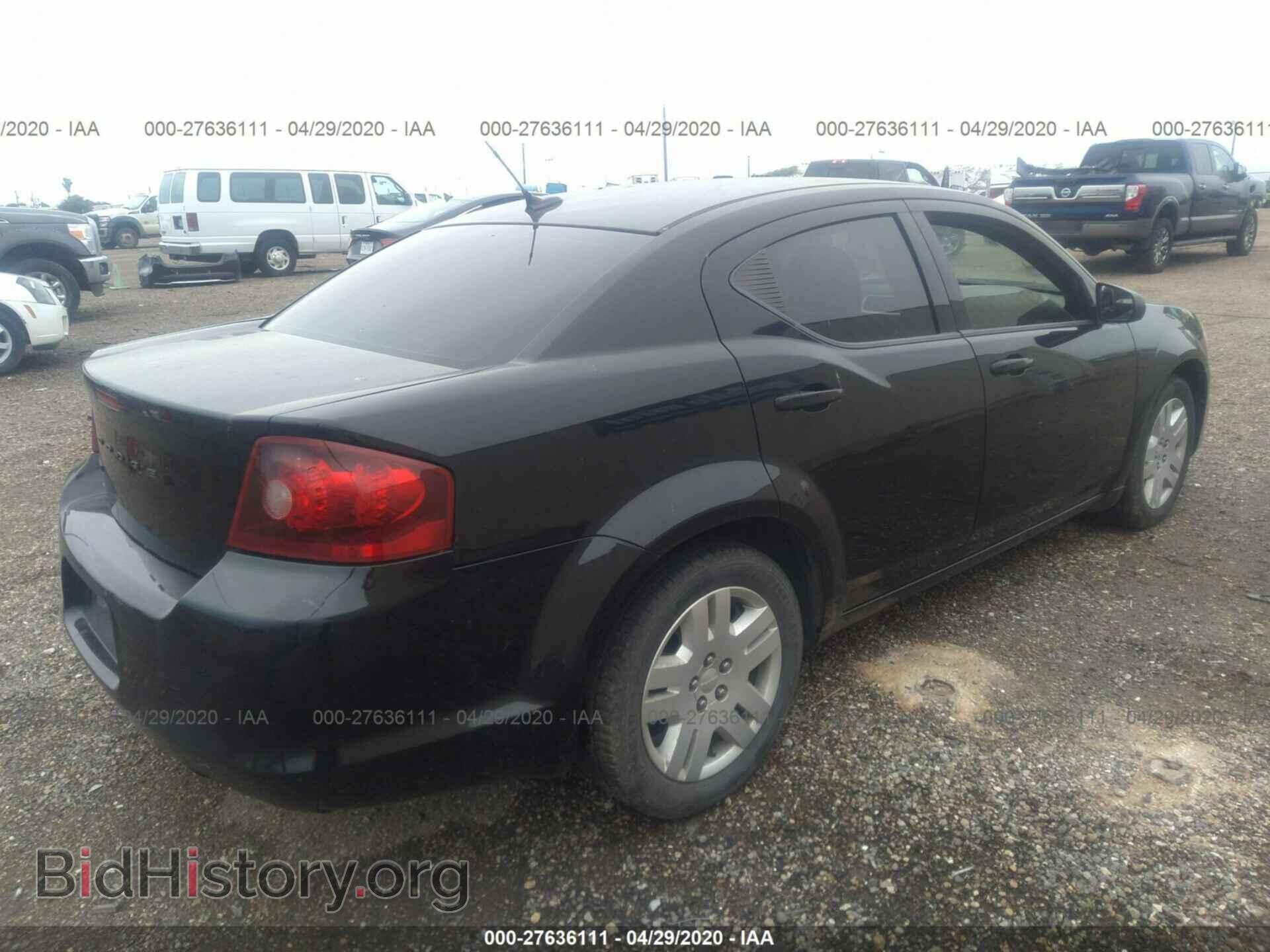 2013 DODGE AVENGER - VIN: 1C3CDZAB8DN754430 - Фото 4