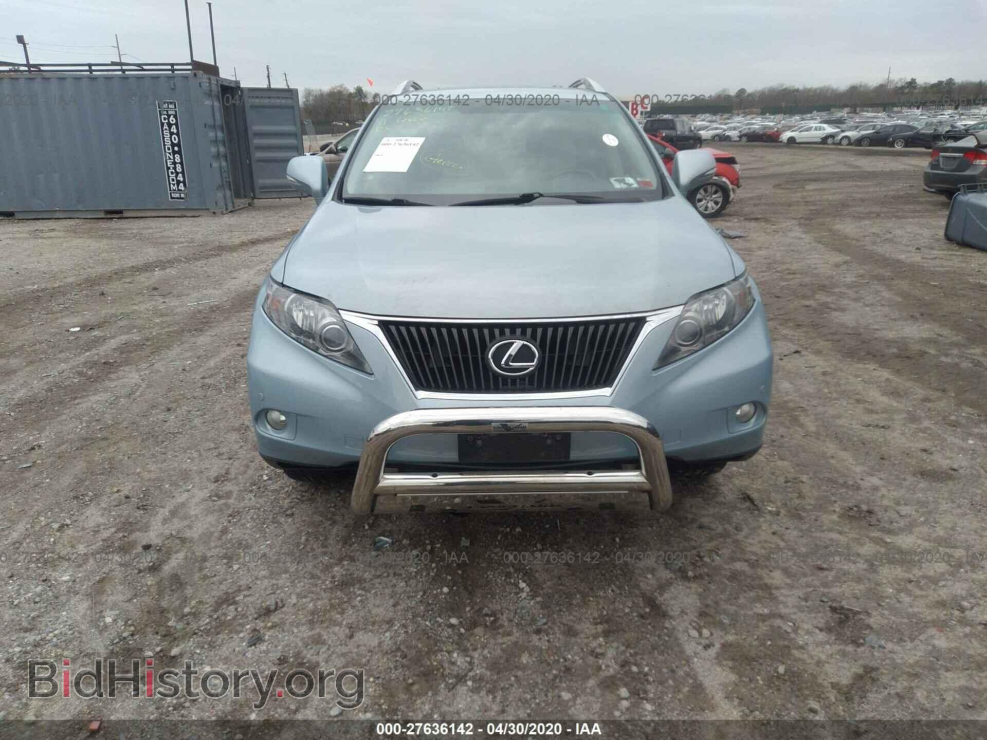 2011 LEXUS RX - VIN: 2T2BK1BA0BC116608 - Фото 6