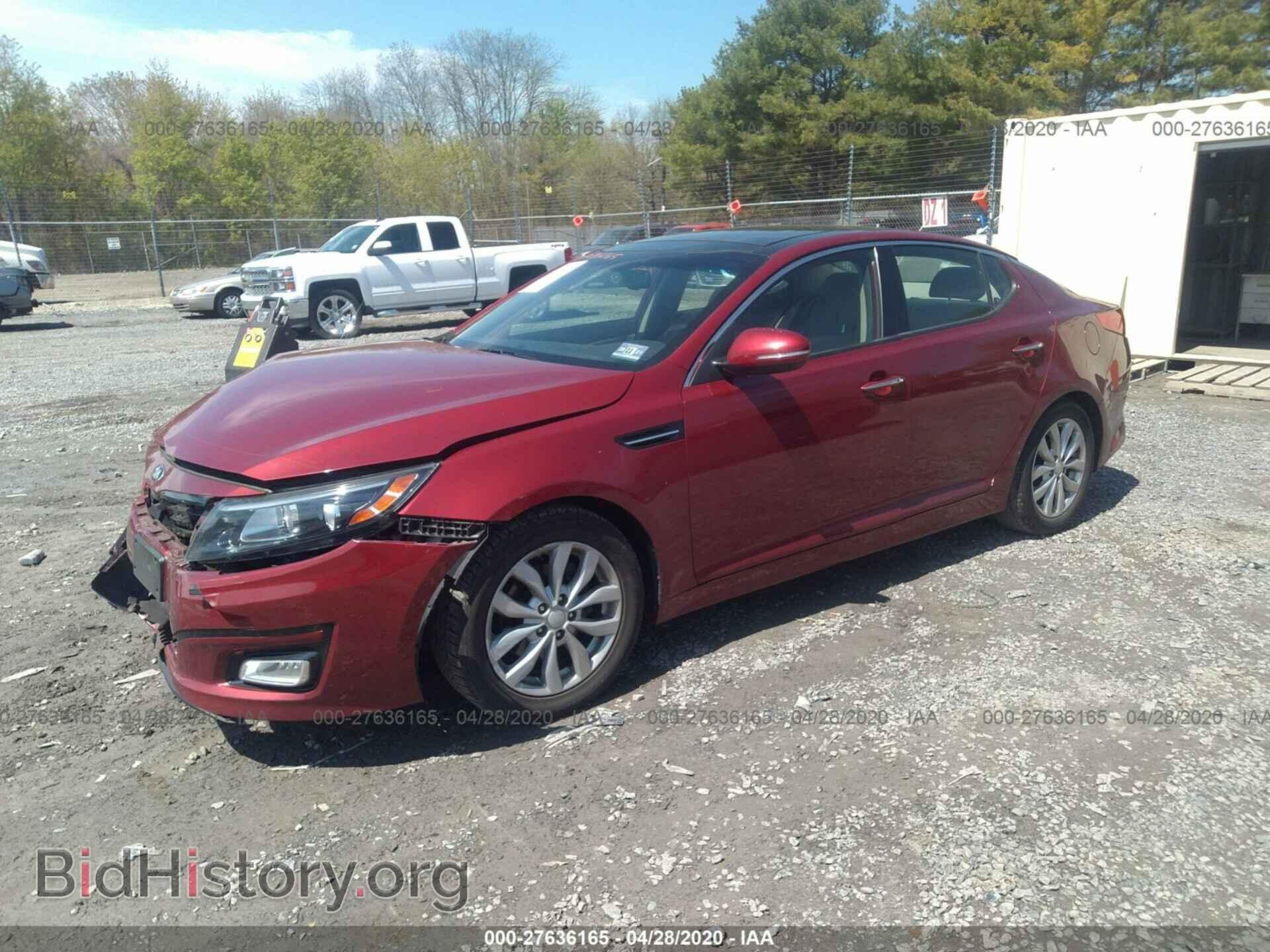 2015 KIA OPTIMA - VIN: 5XXGN4A79FG378862 - Фото 2