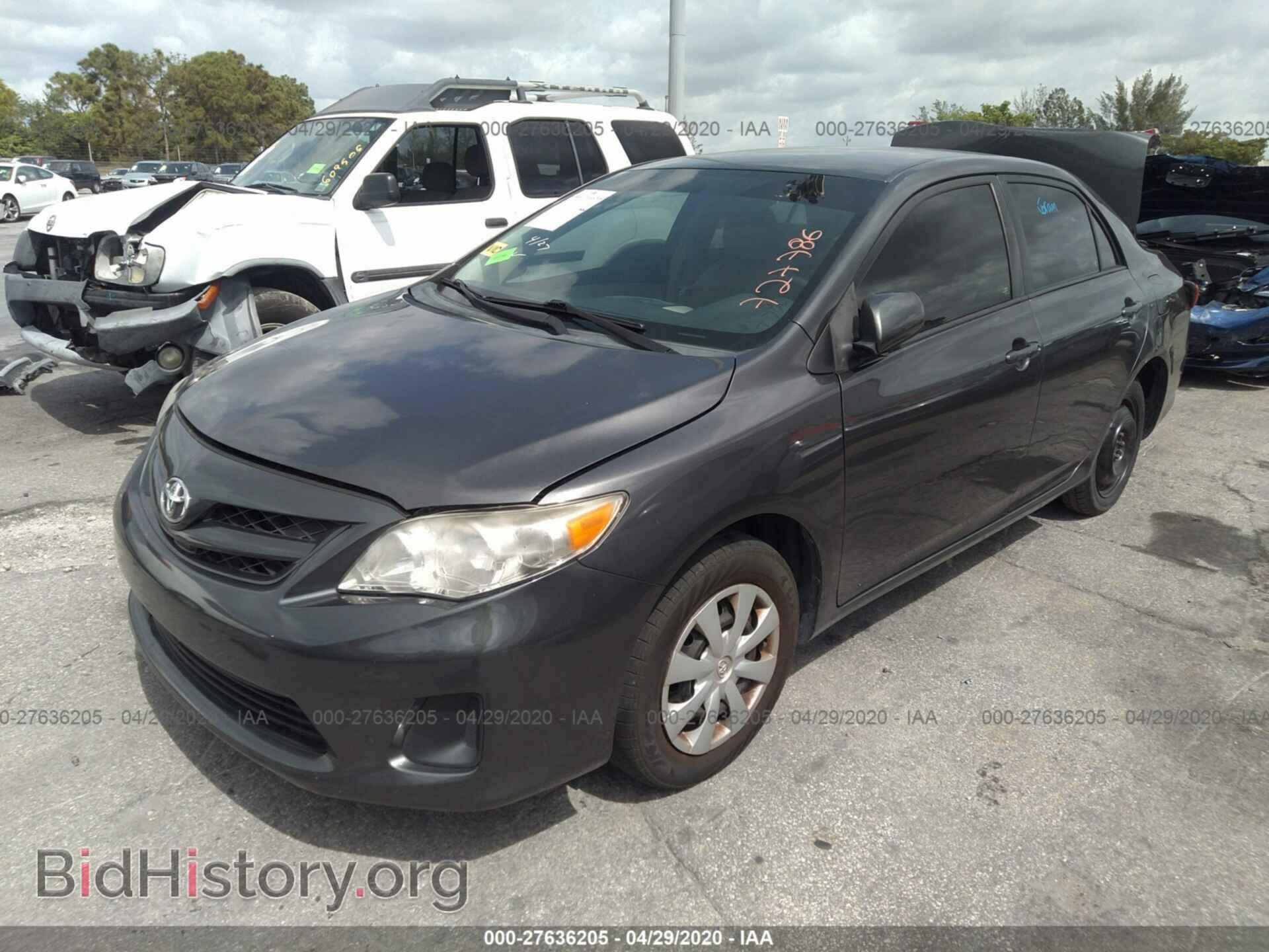 2011 TOYOTA COROLLA - VIN: 2T1BU4EE2BC727786 - Фото 2