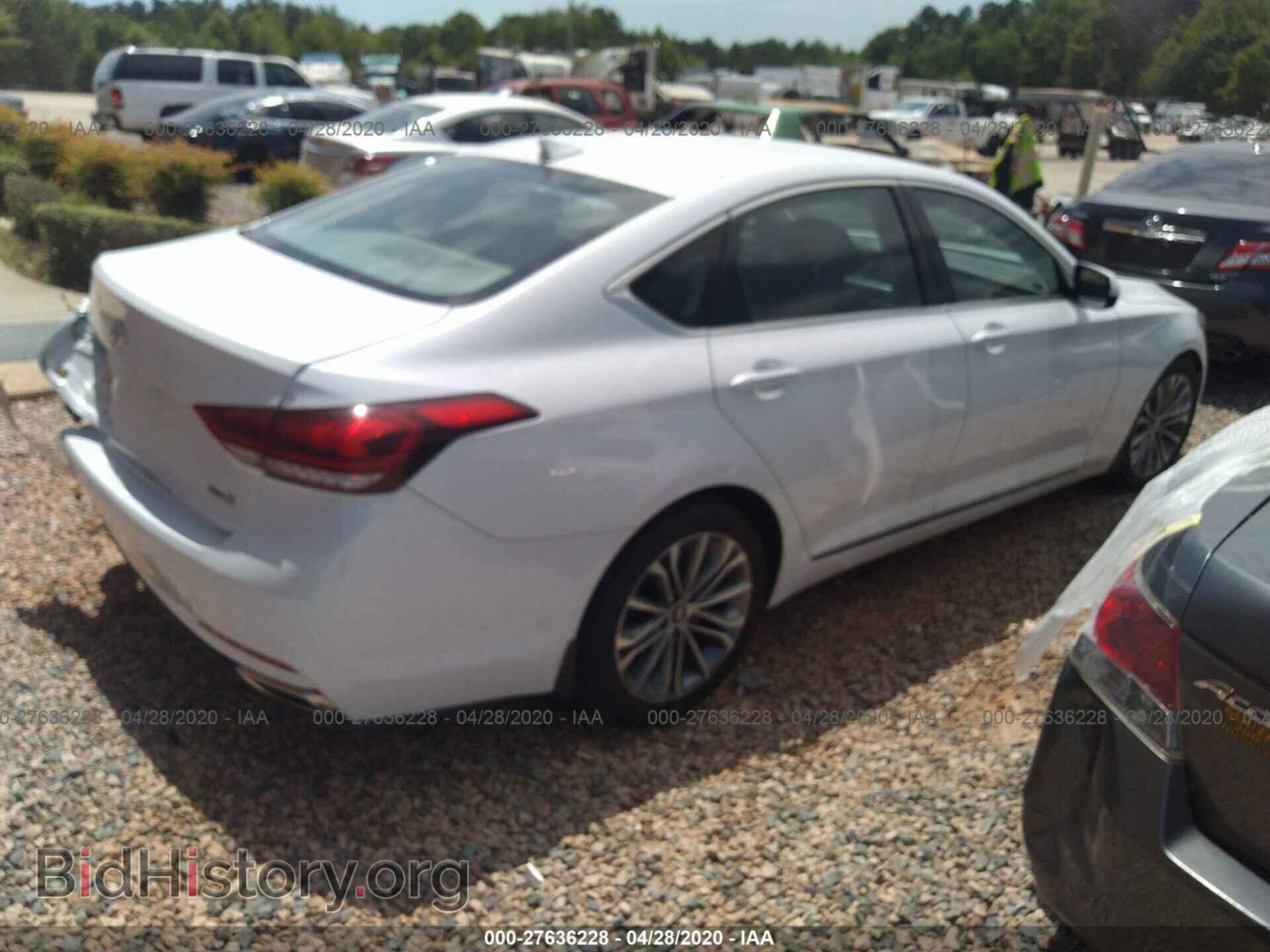 2016 HYUNDAI GENESIS - VIN: KMHGN4JE3GU143038 - Фото 4