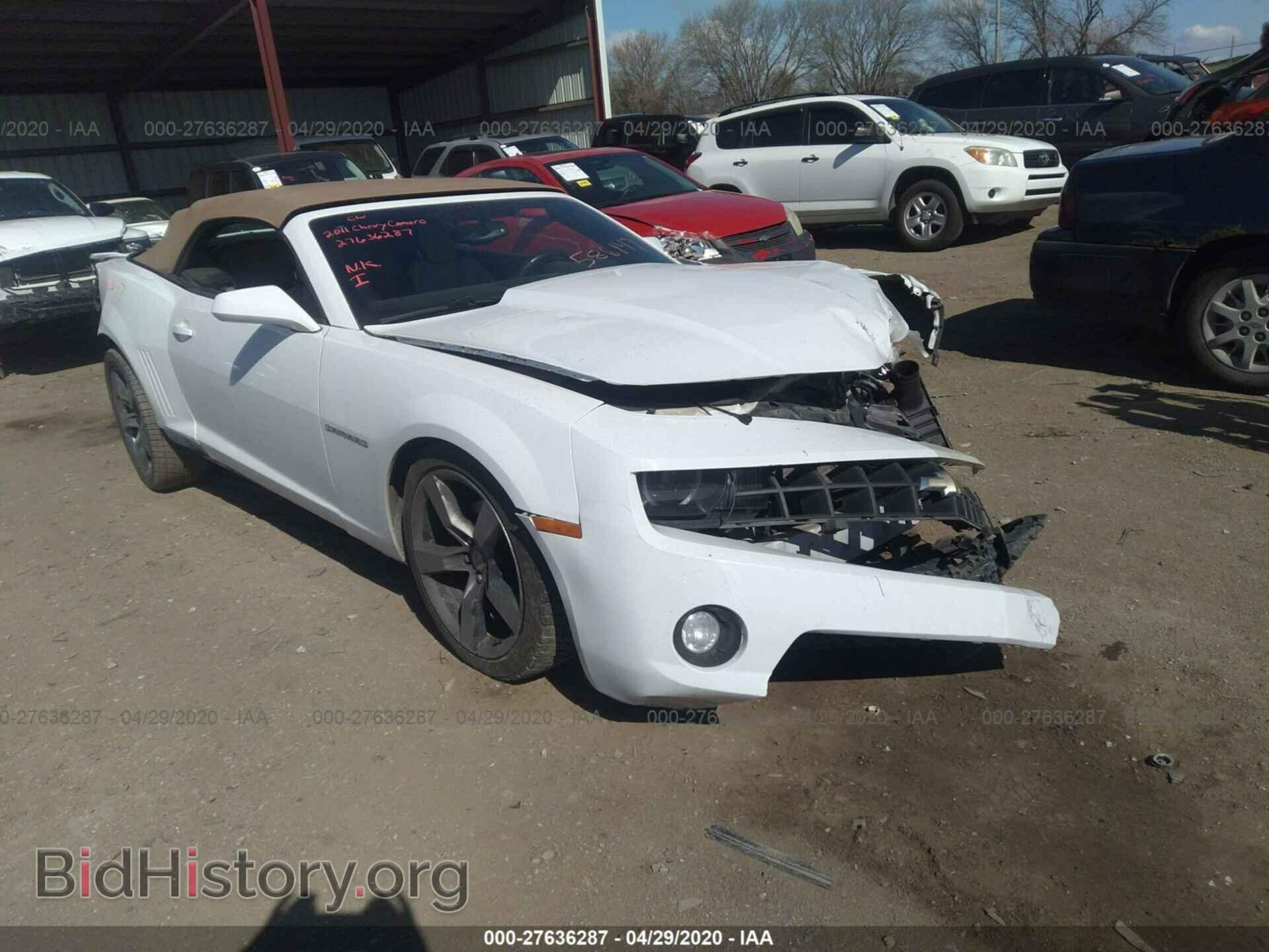 Photo 2G1FC3DD8B9193094 - CHEVROLET CAMARO 2011