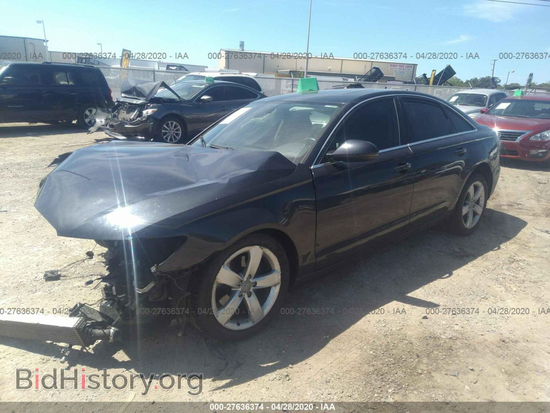 2012 AUDI A6 - VIN: WAUDFAFC7CN115609 - Фото 2