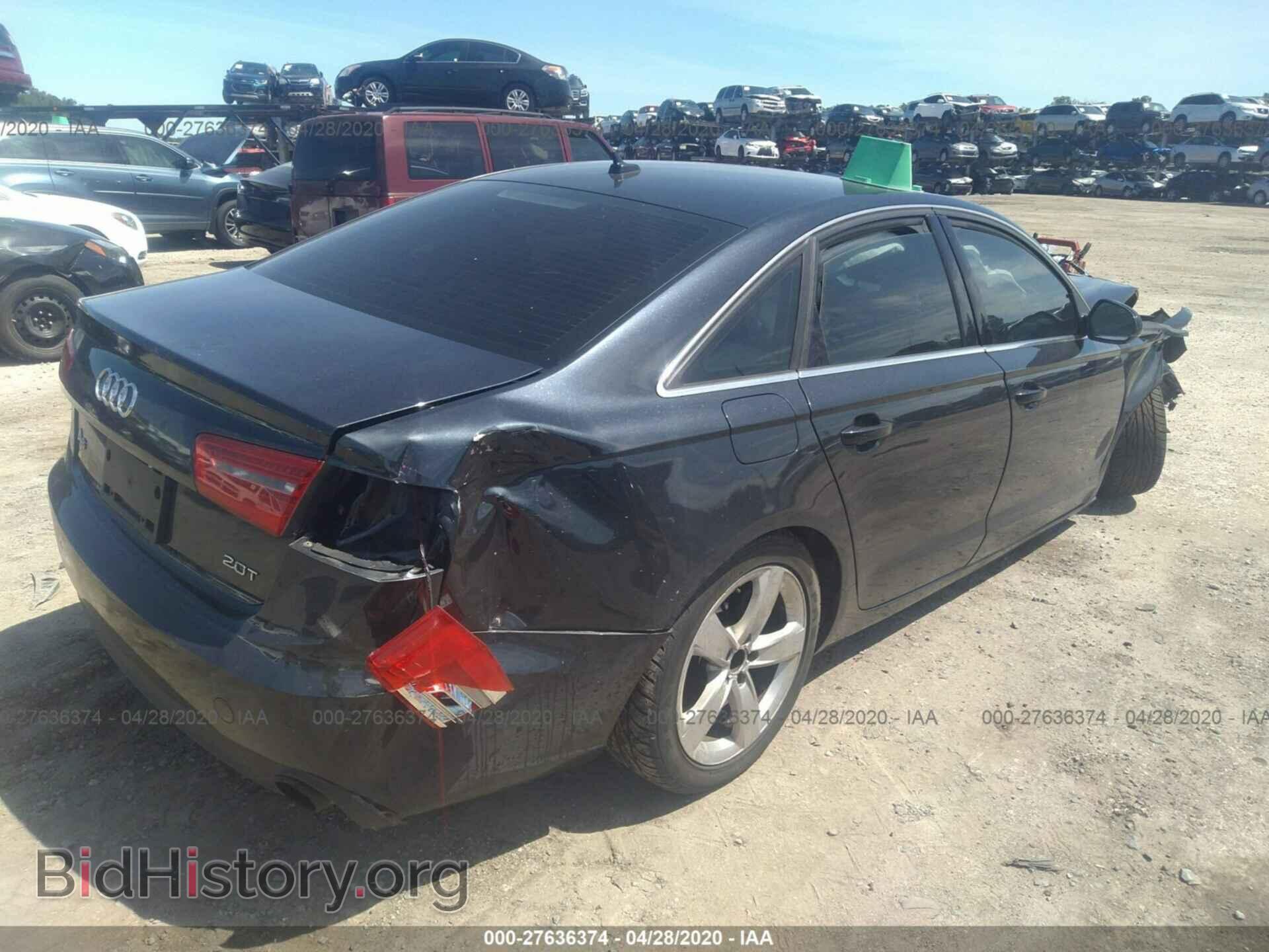 2012 AUDI A6 - VIN: WAUDFAFC7CN115609 - Фото 4