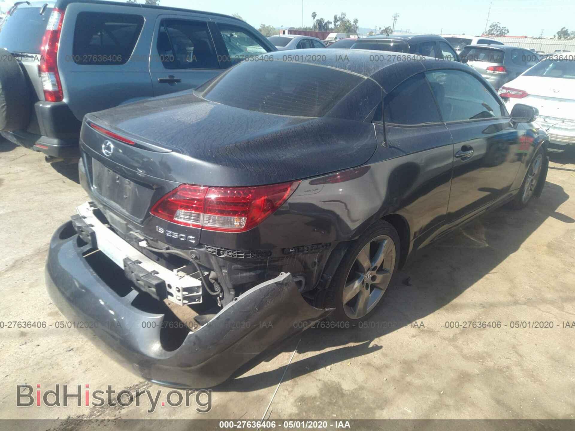 2011 LEXUS IS - VIN: JTHFF2C25B2521013 - Фото 4