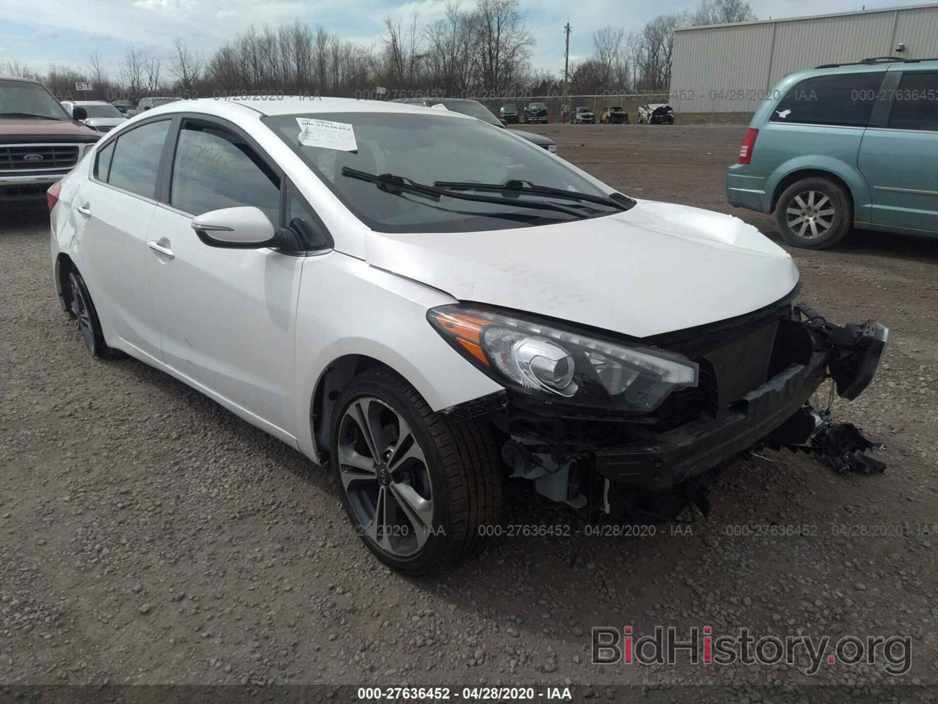 Photo KNAFX4A89F5387948 - KIA FORTE 2015