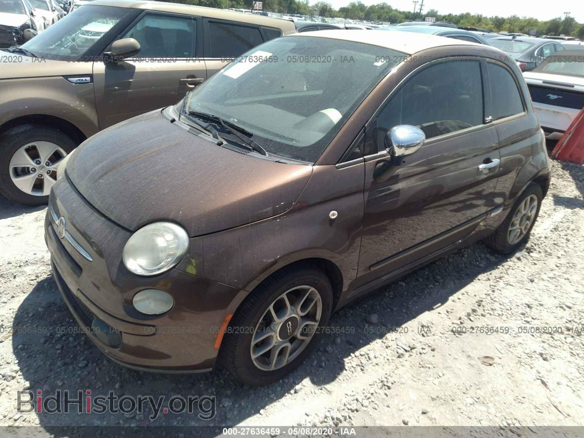 2012 FIAT 500 - VIN: 3C3CFFDR8CT146309 - Фото 2