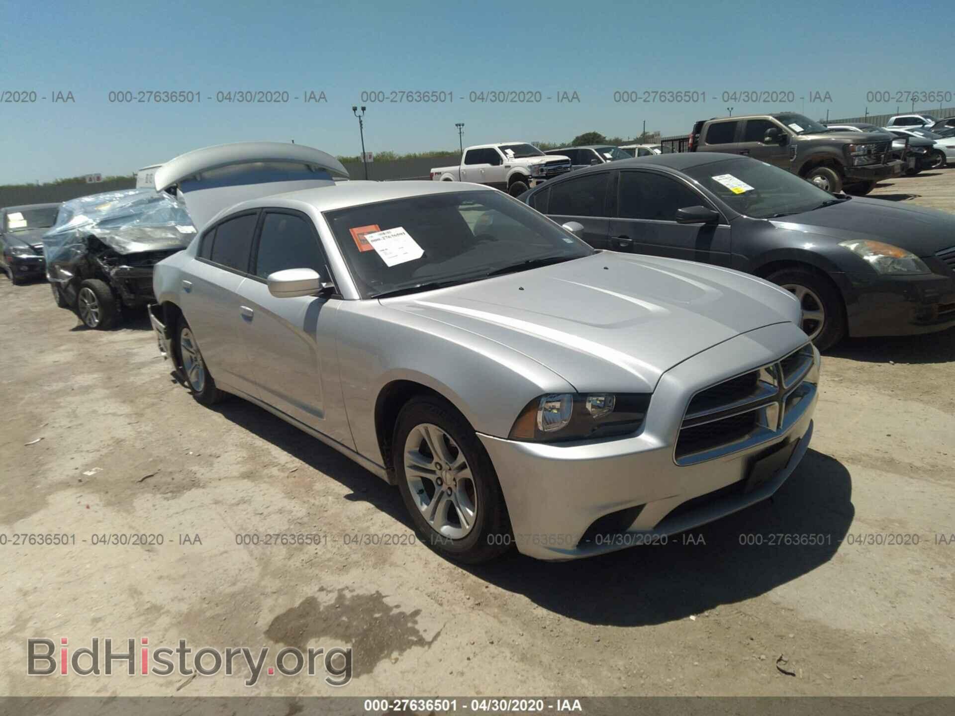 Фотография 2C3CDXBG3CH215980 - DODGE CHARGER 2012