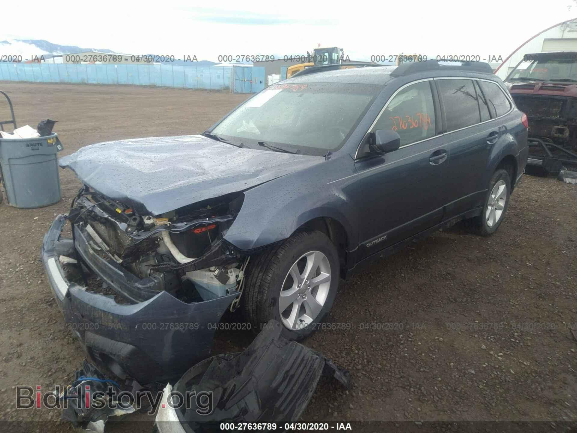 2014 SUBARU OUTBACK - VIN: 4S4BRBCC0E3249657 - Фото 2