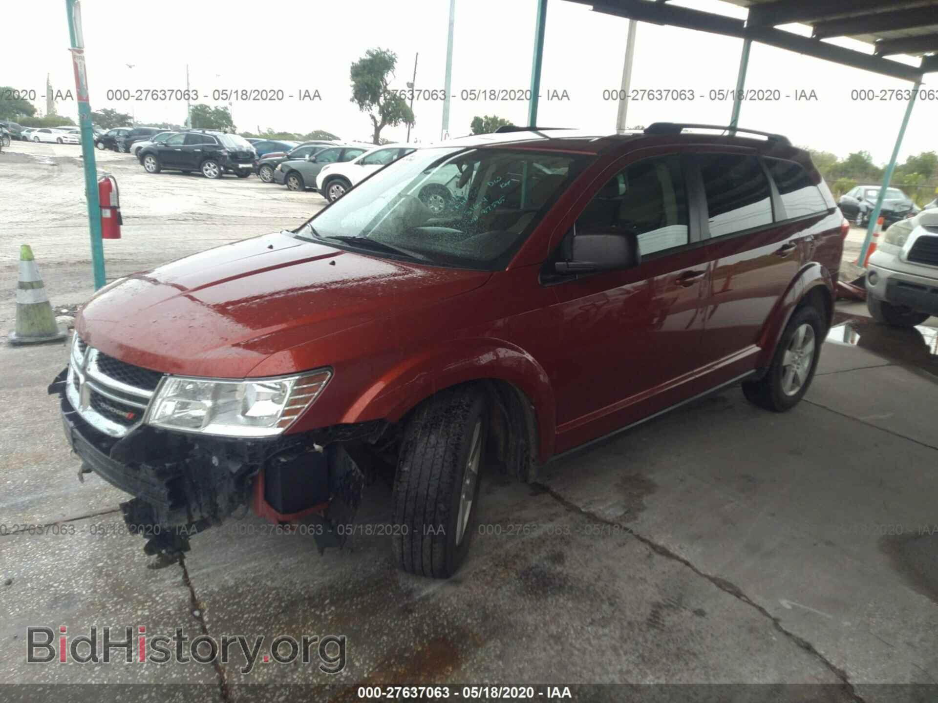 2013 DODGE JOURNEY - VIN: 3C4PDCAB5DT687585 - Фото 2