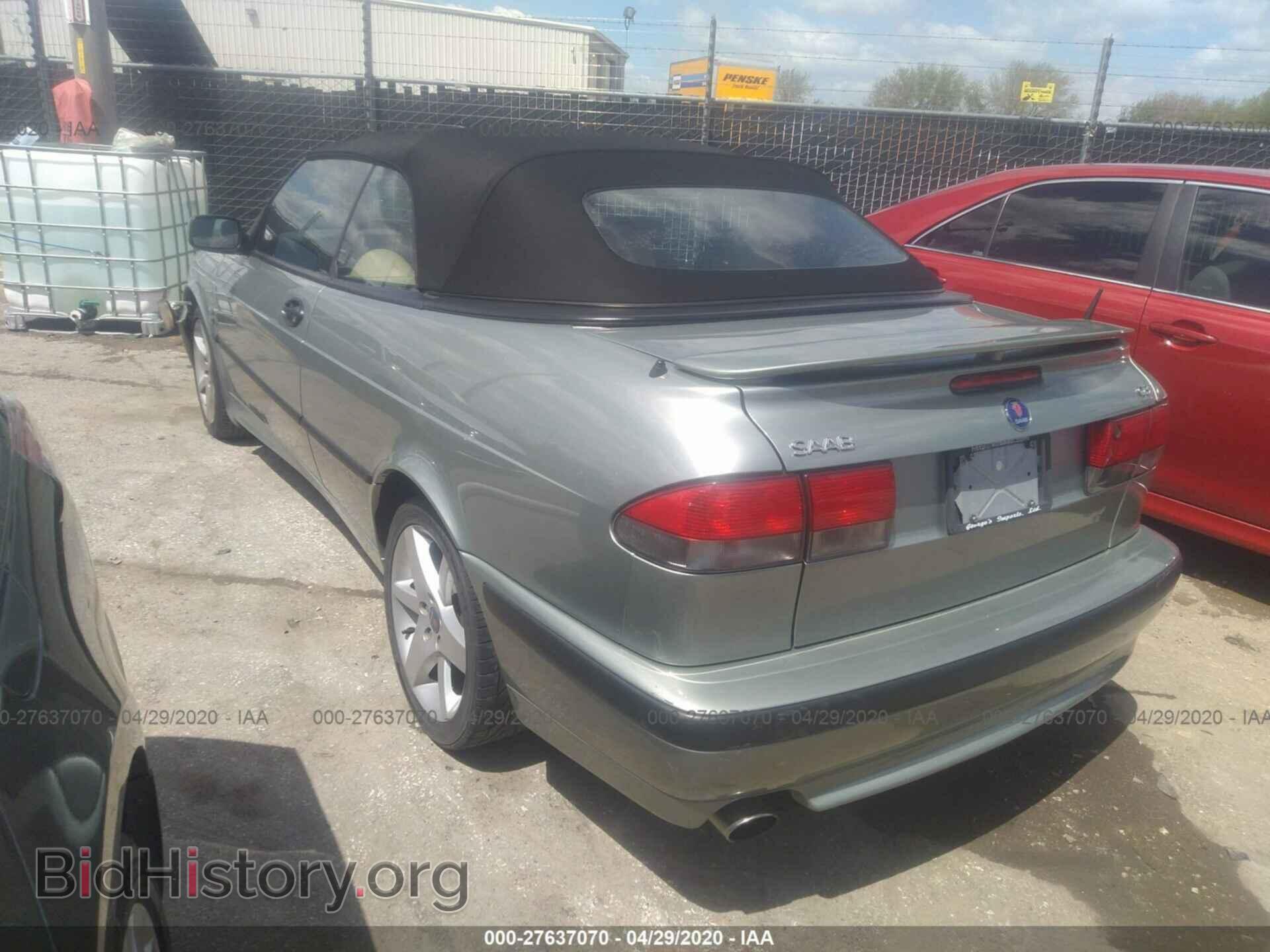 2002 SAAB 9-3 - VIN: YS3DF78K827010812 - Фото 3