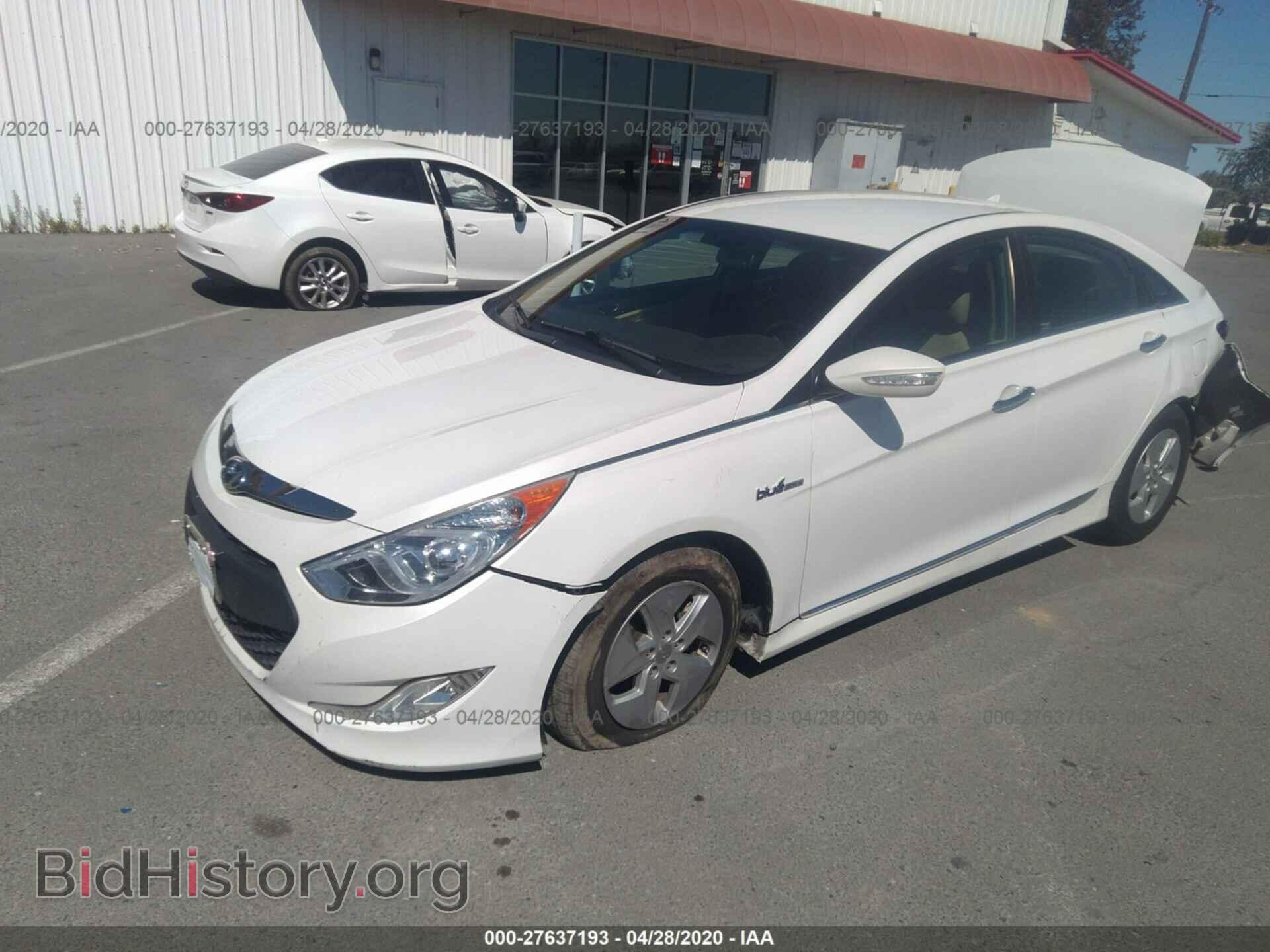 2012 HYUNDAI SONATA - VIN: KMHEC4A41CA046145 - Фото 2