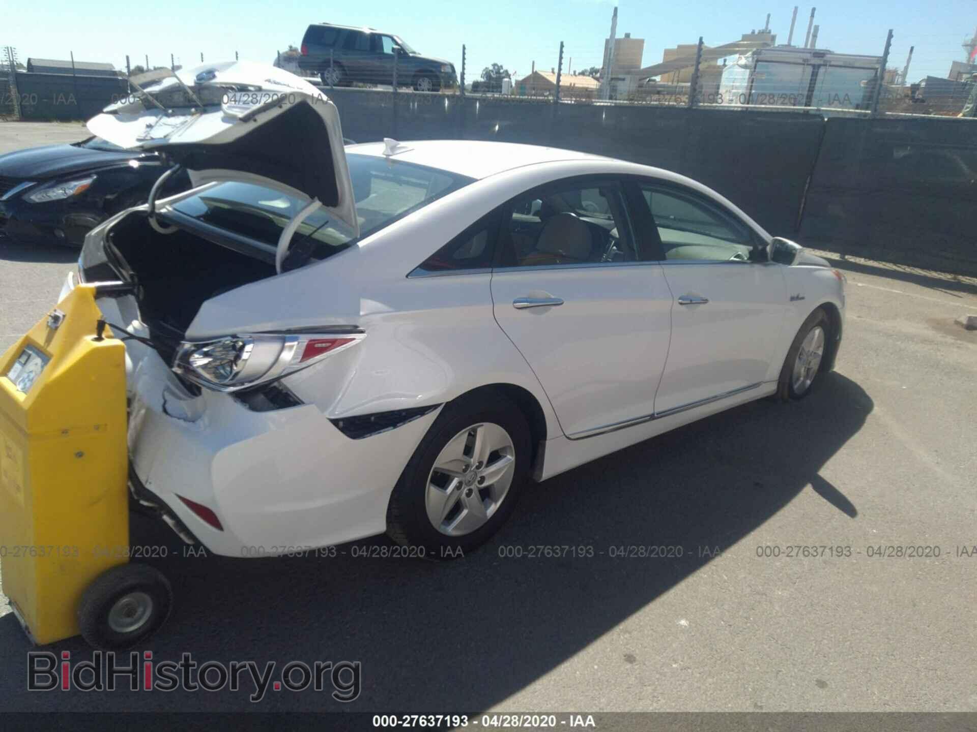 2012 HYUNDAI SONATA - VIN: KMHEC4A41CA046145 - Фото 4
