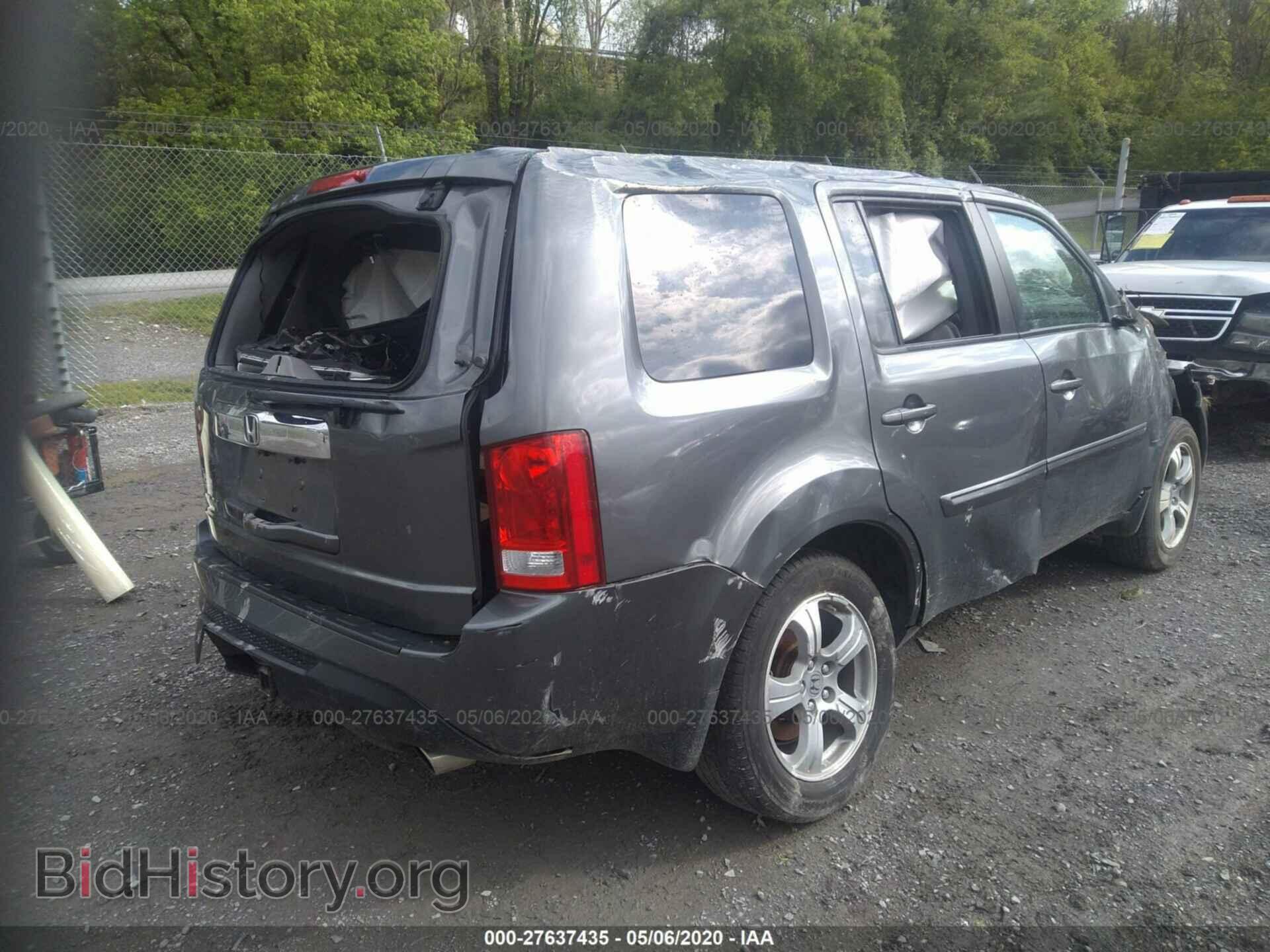 2012 HONDA PILOT - VIN: 5FNYF3H51CB028107 - Фото 4