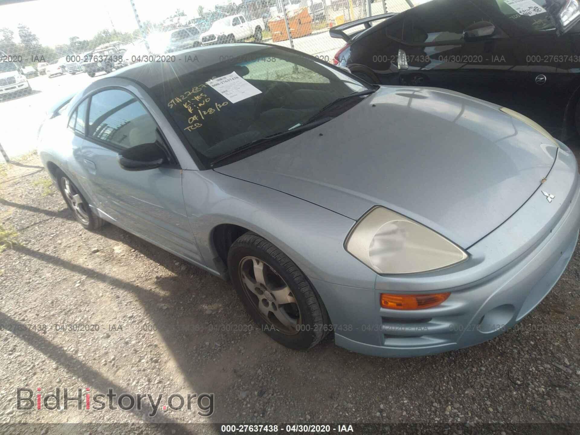 Photo 4A3AC44GX3E084889 - MITSUBISHI ECLIPSE 2003