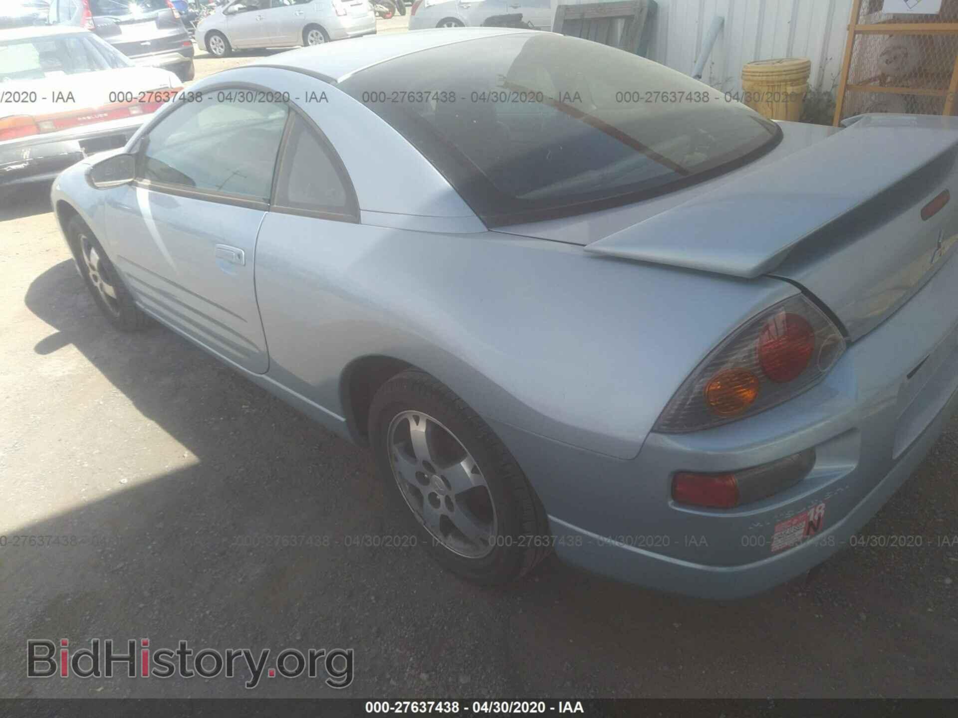 2003 MITSUBISHI ECLIPSE - VIN: 4A3AC44GX3E084889 - Фото 3