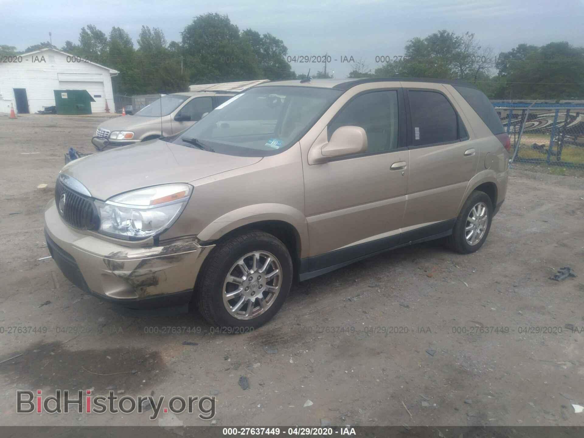2006 BUICK RENDEZVOUS - VIN: 3G5DB03L76S666475 - Фото 2