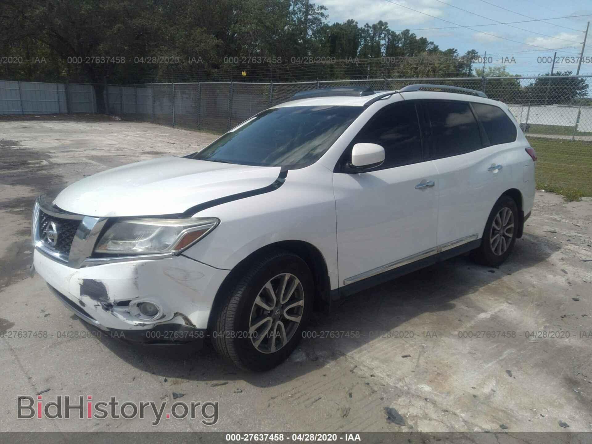 2014 NISSAN PATHFINDER - VIN: 5N1AR2MN2EC681016 - Фото 2