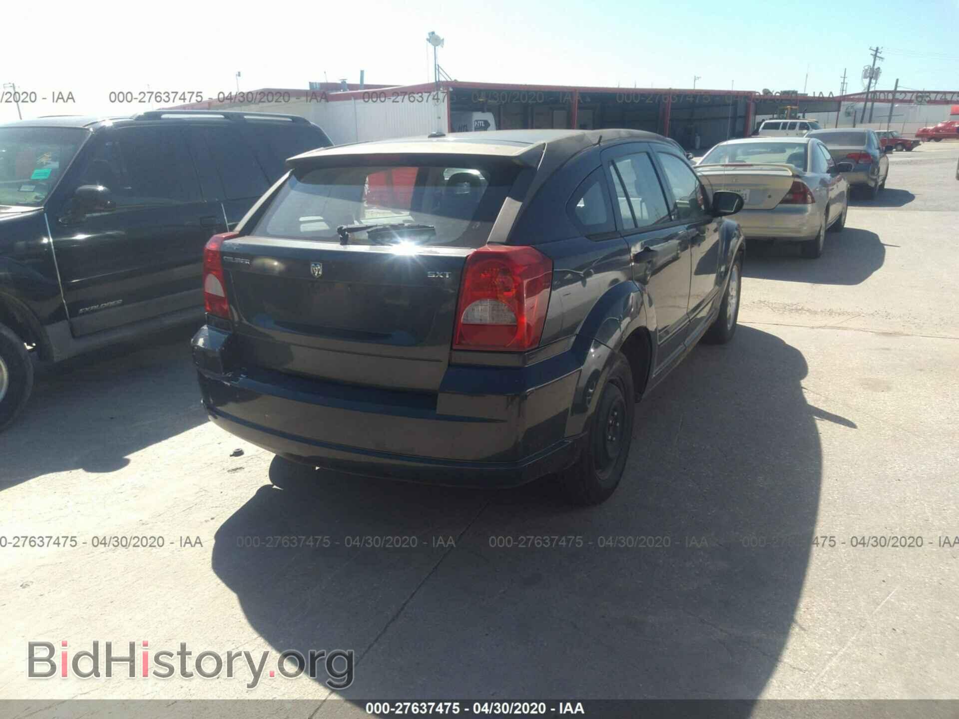 2007 DODGE CALIBER - VIN: 1B3HB48B17D354124 - Фото 4