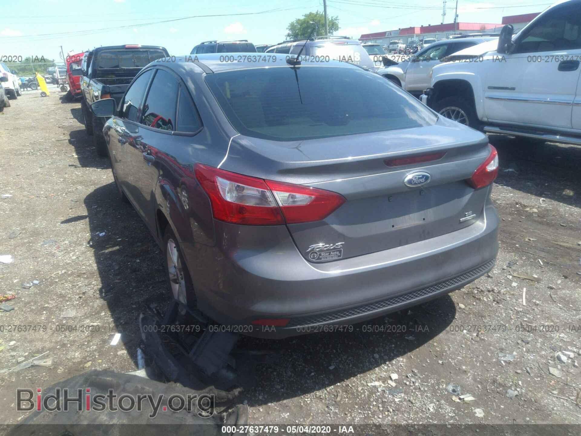 2013 FORD FOCUS - VIN: 1FADP3F22DL369279 - Фото 3